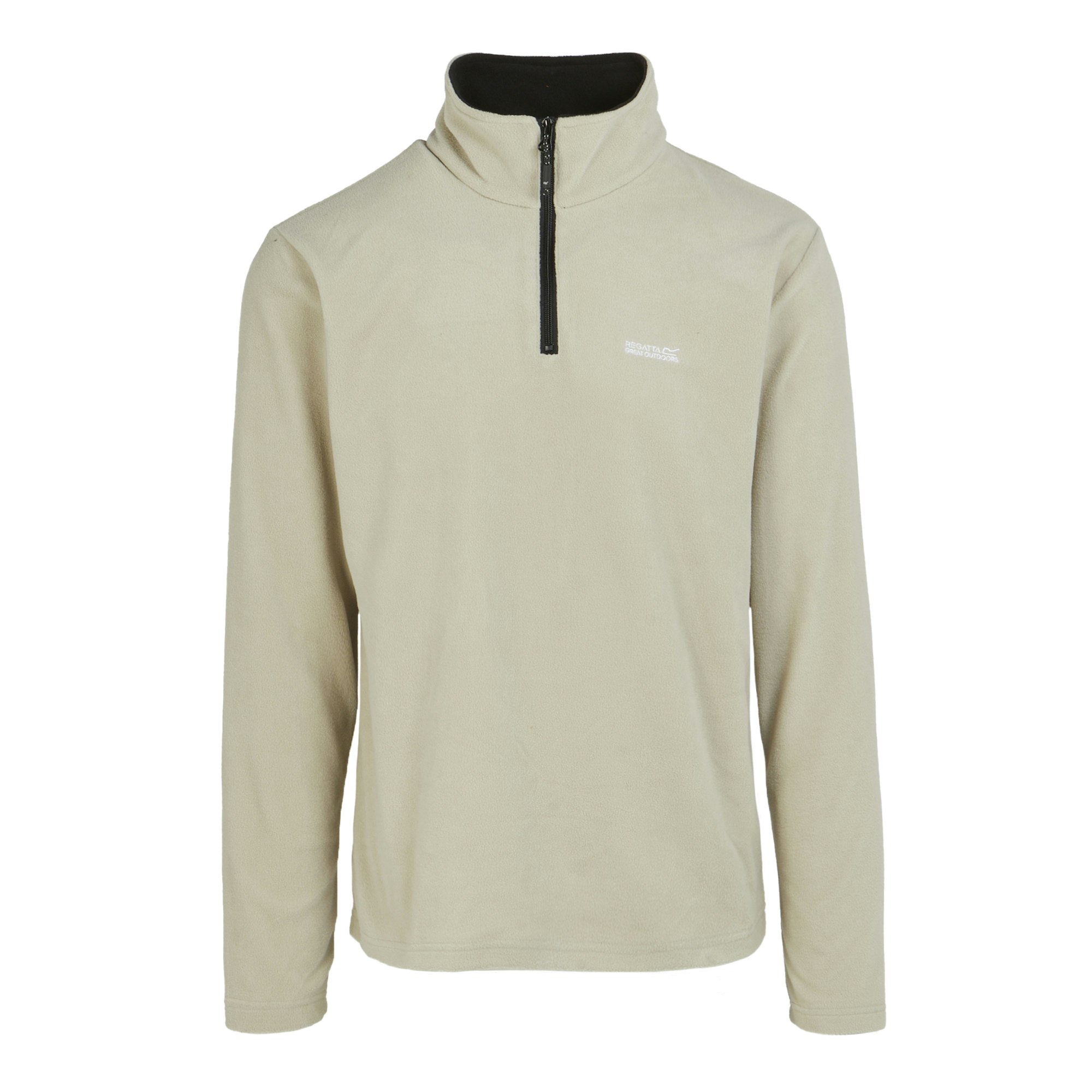 Regatta Men's Great Outdoors Thompson Half Zip Fleece Top - Abbeystone - Abbeystone - 4XL