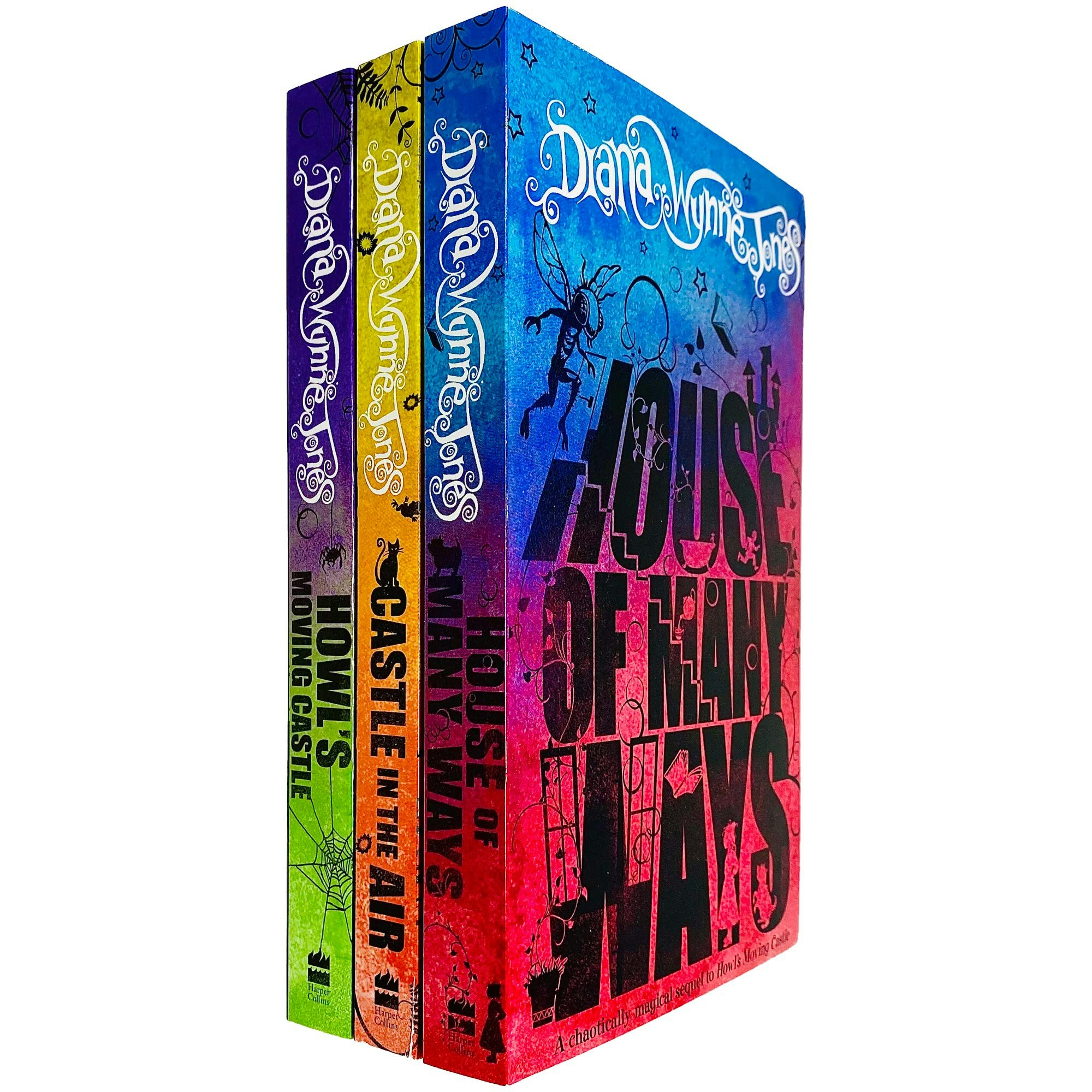 Harpercollins Girls Howl's Moving Castle - Land Of Ingary Trilogy Books Collection By Diana Wynne Jones Size 3