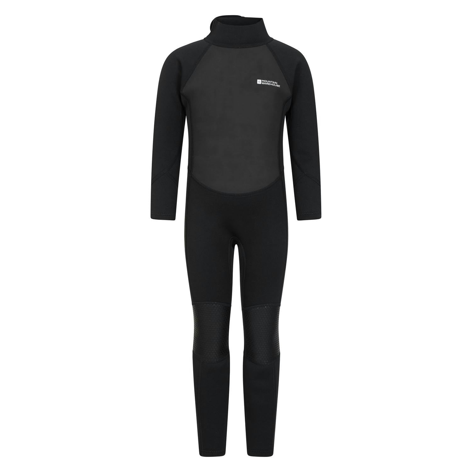 Mountain Warehouse Black Childrens/Kids Wetsuit - 13 Years