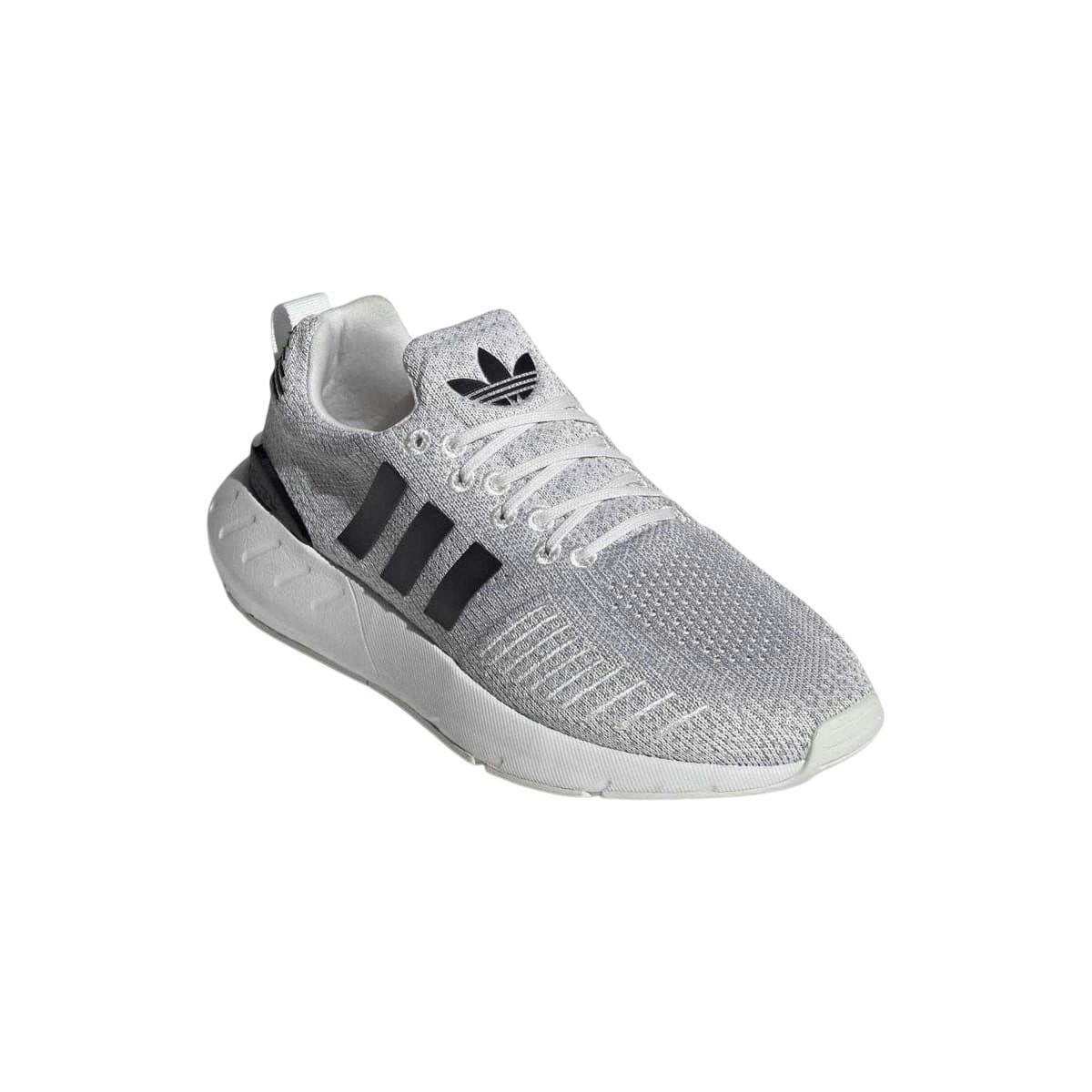 Adidas Women's White/Black Swift Run 22 Textile Trainers - 6 Uk - 100% Mixed