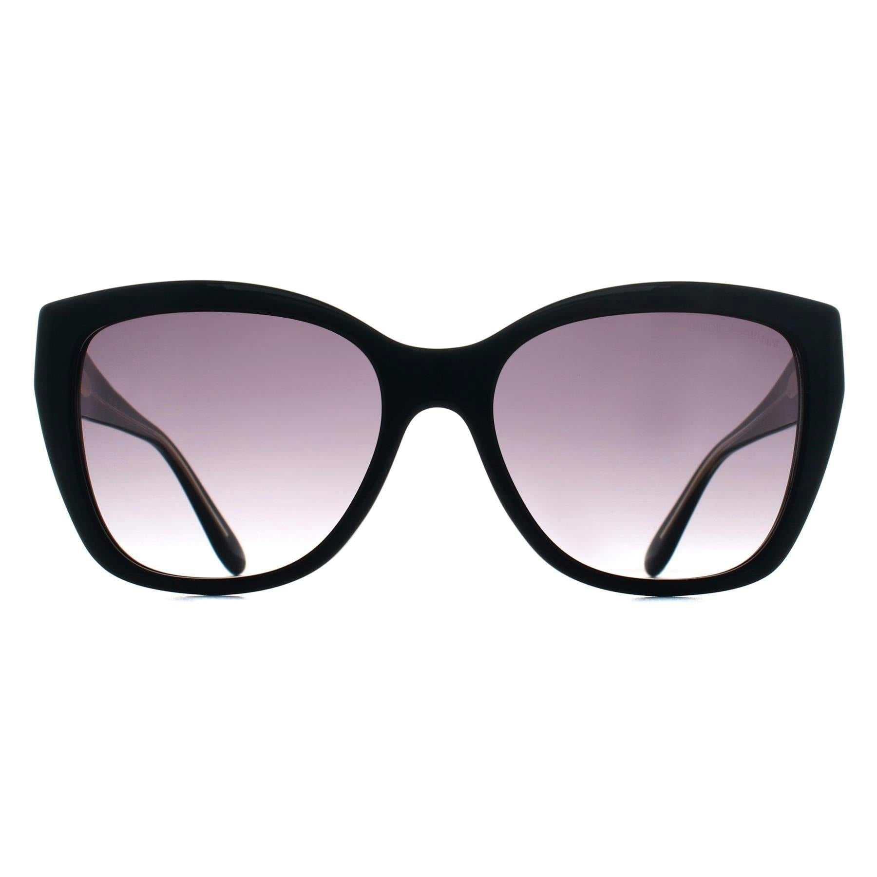Emporio Armani Cat Eye Sunglasses - Female - Sunglasses - Black - 55 Mm - Accessories - Image 8
