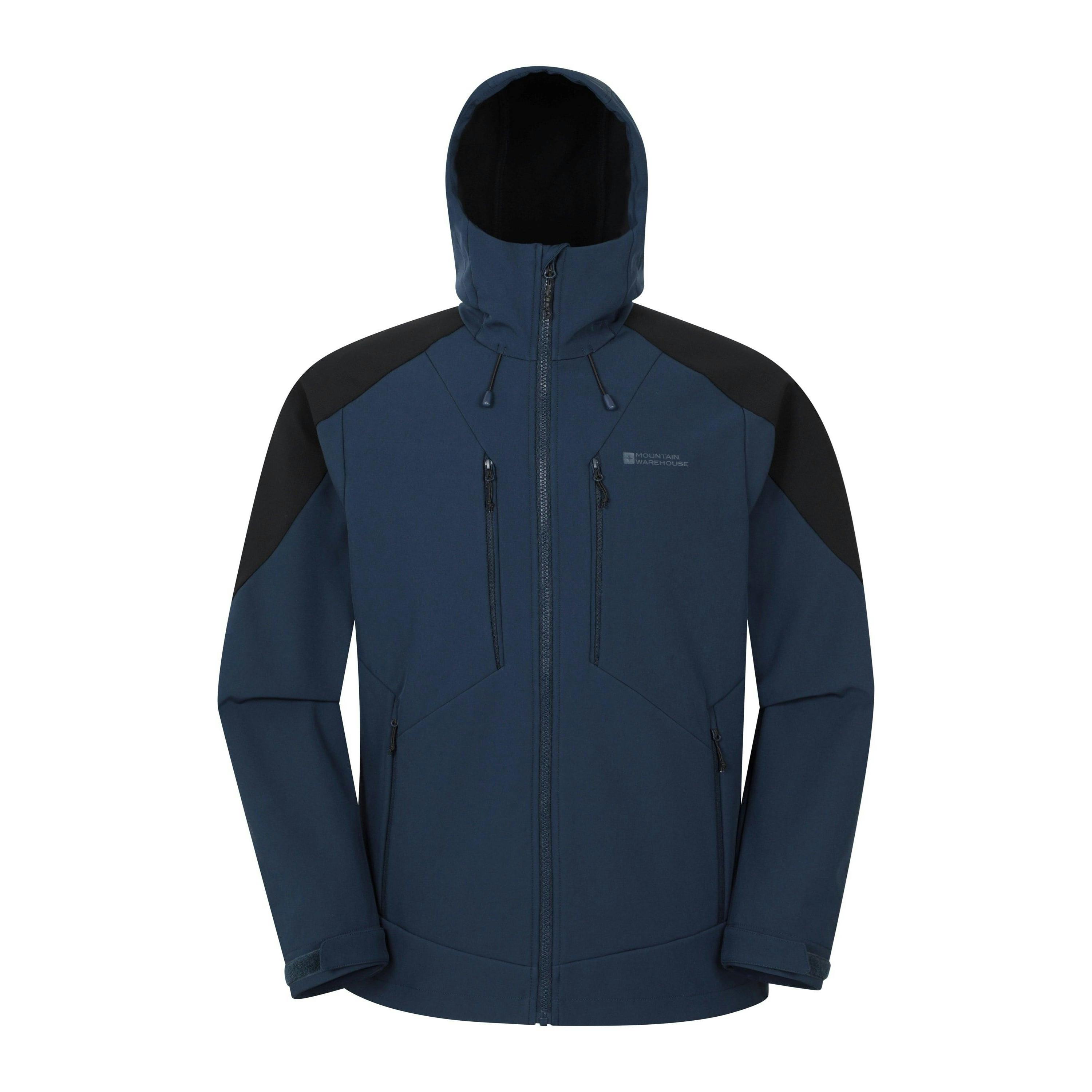 Mountain Warehouse Men's Cobalt Radius Recycled Soft Shell Jacket - L - 100% Mixed