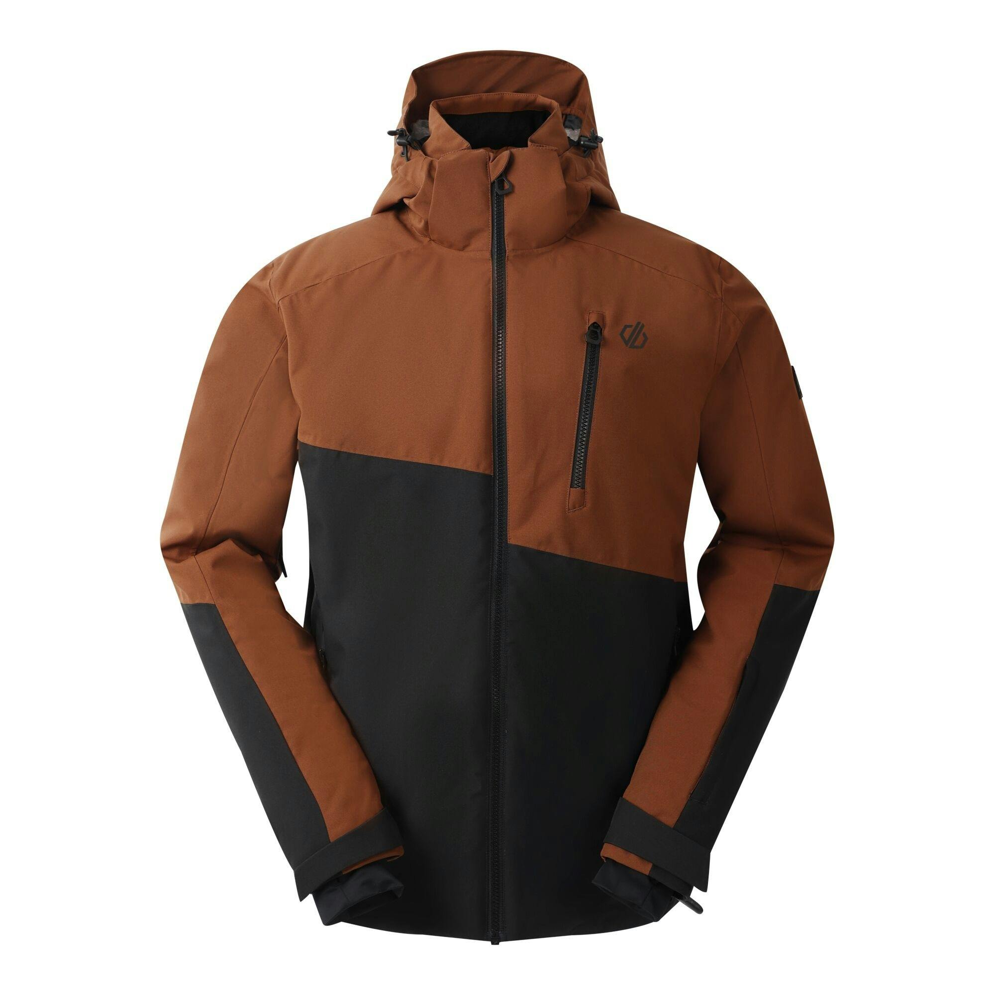 Dare 2B Men's Dark/Brown Halfpipe Iii Ski Jacket - Xxl - 100% Recycled Polyester