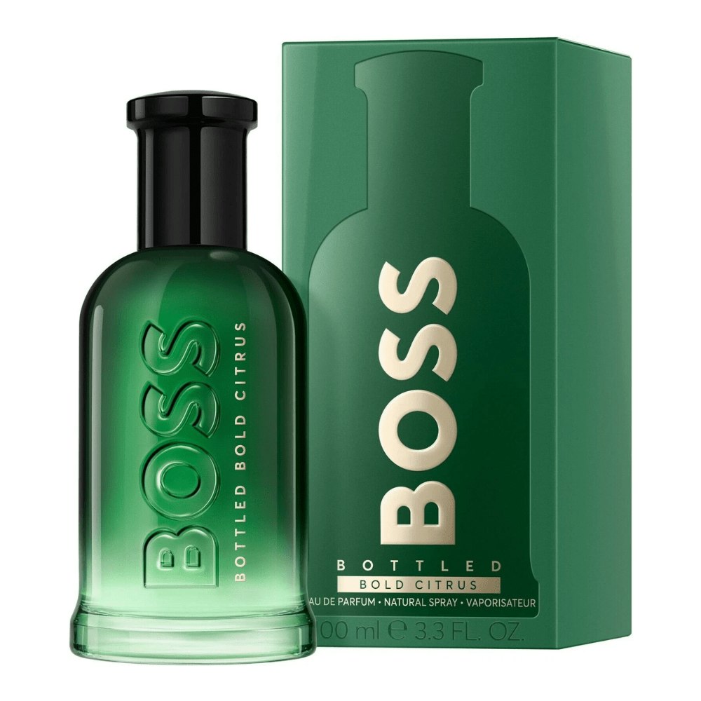 Hugo Boss Men's Green Bottled Bold Citrus Eau De Parfum Aftershave Spray (50Ml, 100Ml) - 100Ml