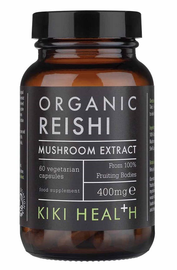 Kiki Health Reishi Mushroom Extract 400Mg Vegan Daily Wellness Support Capsules - 60 Capsules - Image 7