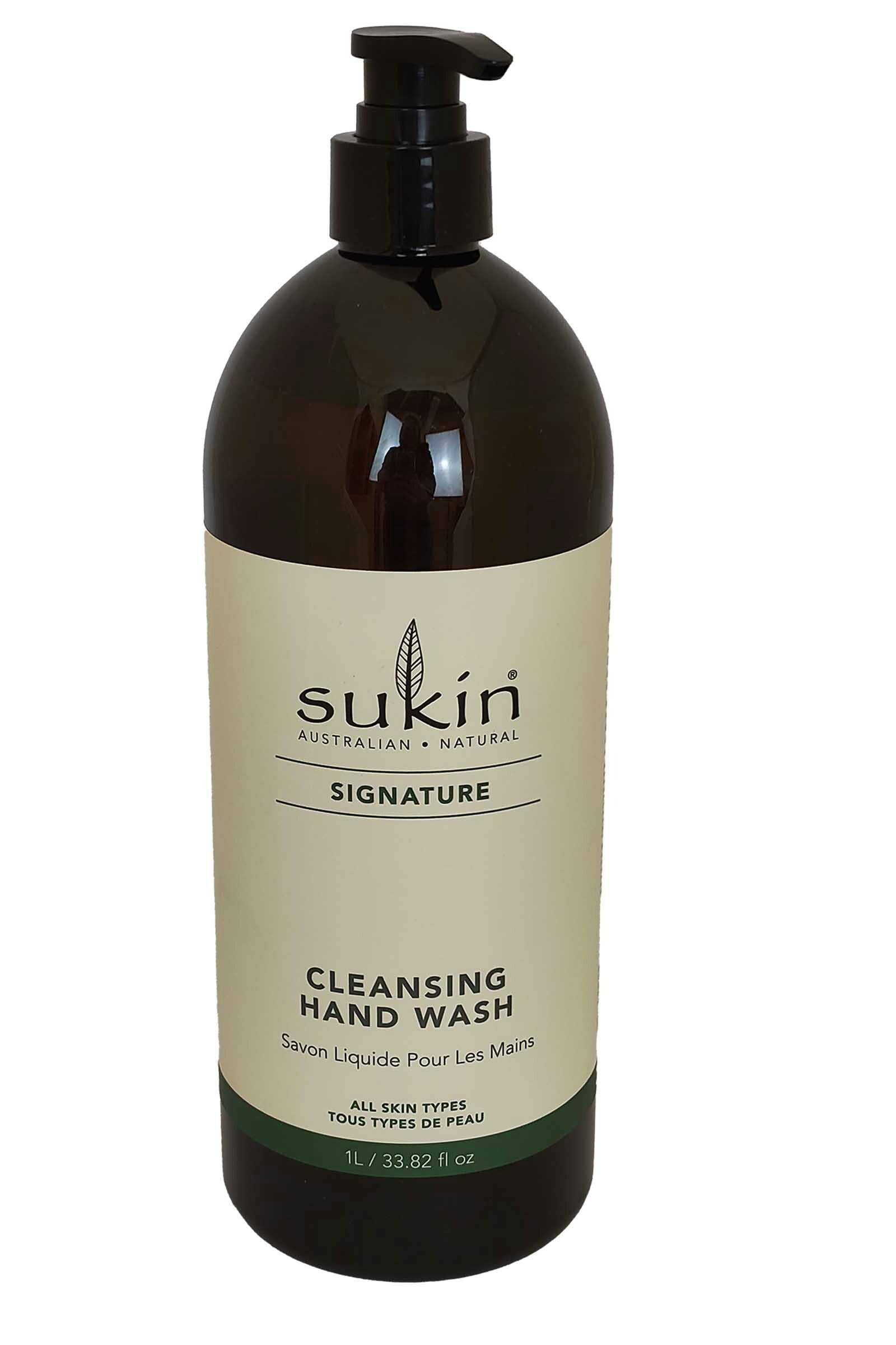 2 x Sukin Hand Wash Cleansing Botanical Liquid Soap Dispenser Hydrate 2L - Image 7