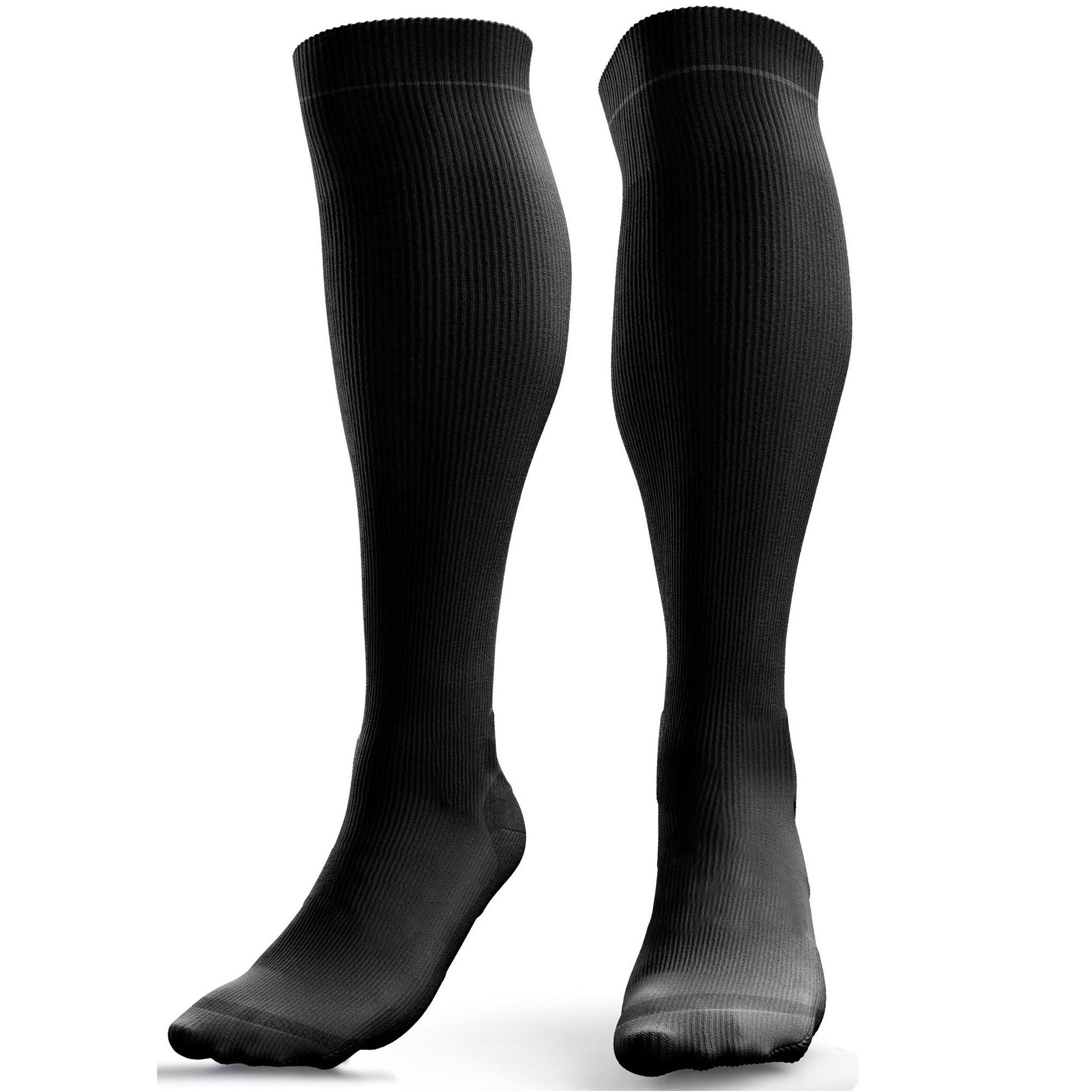 B&Q - Compression SocksAnti Dvt Knee-HighSwollen LegsVaricose VeinsShin Splints Calf Pressure Support (BlackL/xl) - Image 5