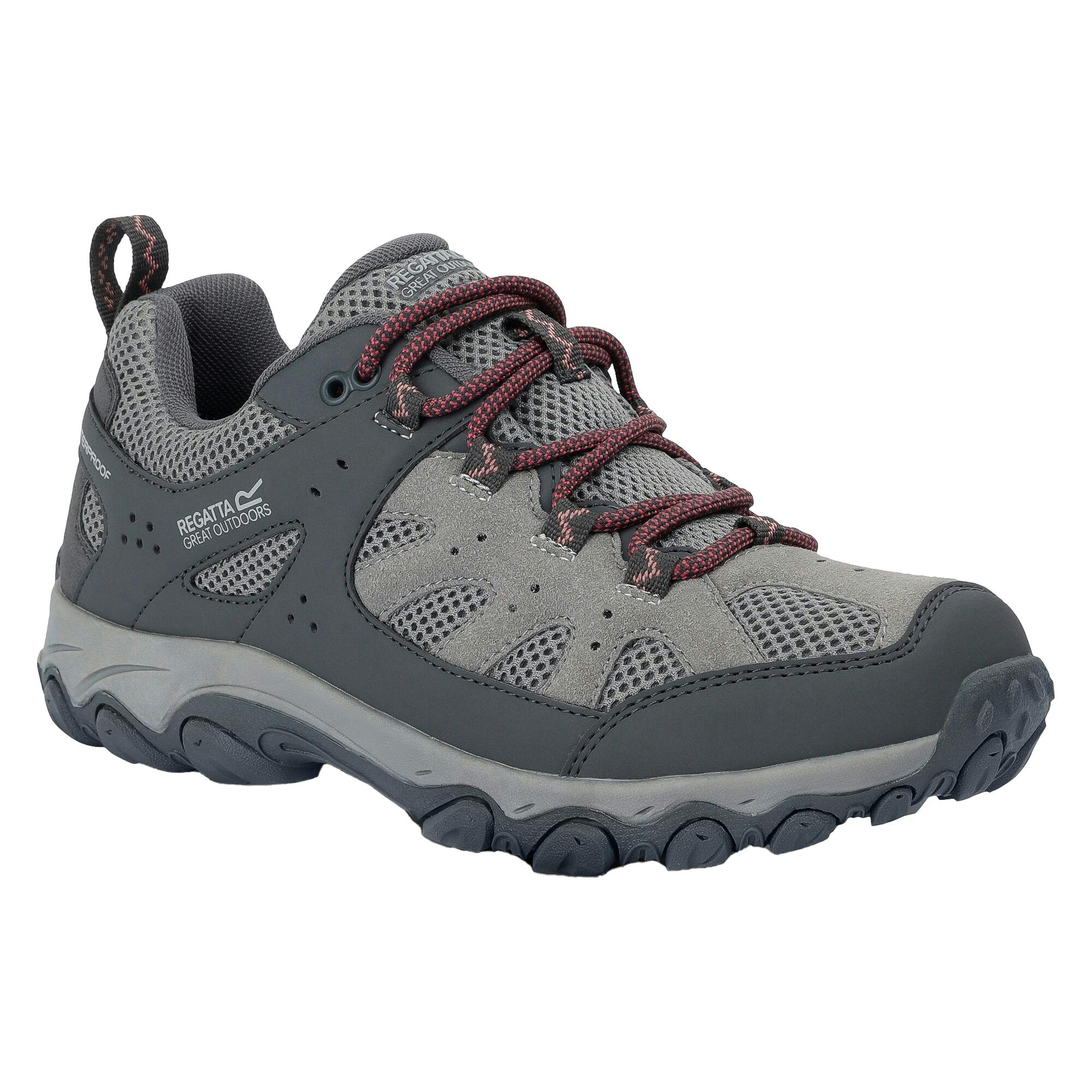 Regatta Women's Dark Edgepoint Iv Low Walking Shoes - Steel/Dusty Rose - 7 Uk - Steel/Dusty Rose - 100% Mixed