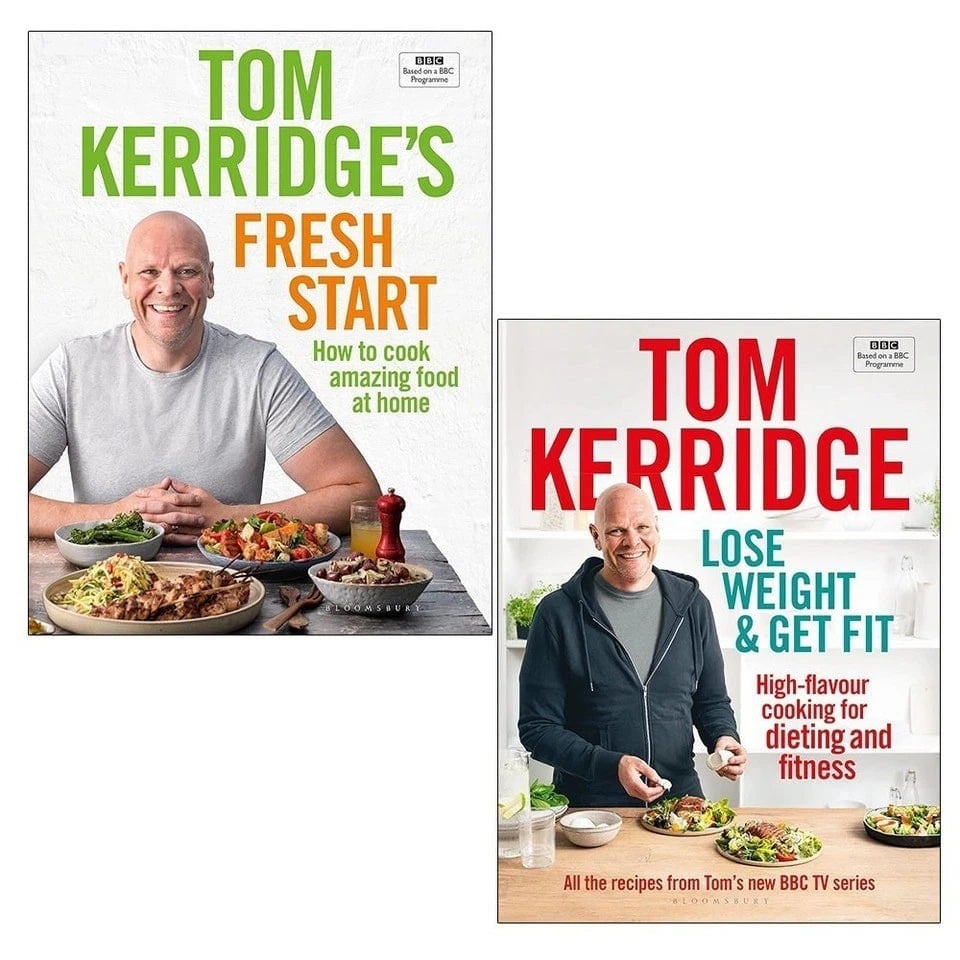 Tom Kerridge Collection 2 Books Set Fresh Start, Lose Weight and Get Fit Hardcov - Image 5