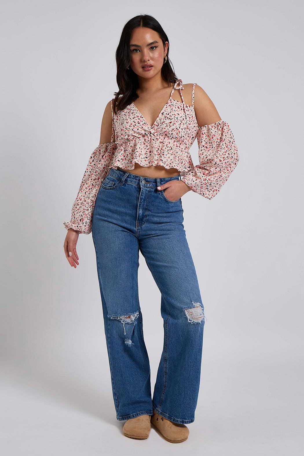 Urban Bliss Light Strappy Animal Top - 14