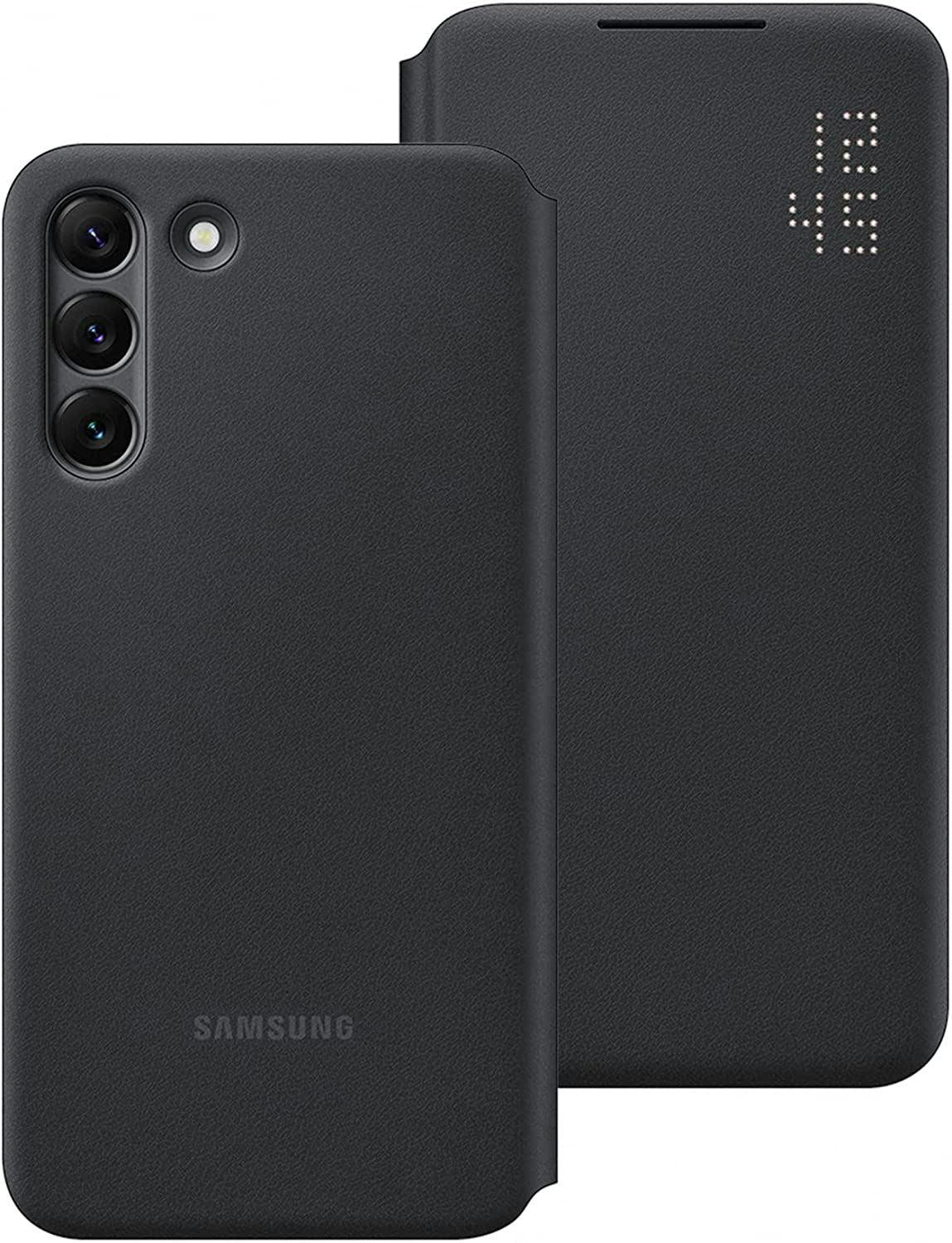 Samsung Black Galaxy S22 Plus Smart Led View Cover - Ef-Ns906pbegew