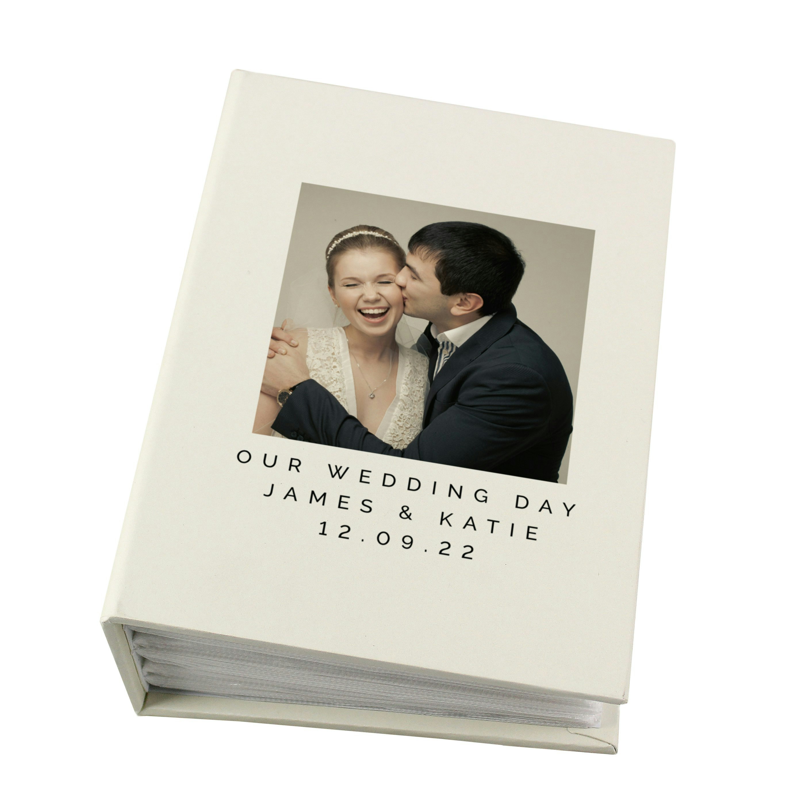 Personalised Memento Company Personalised Photo Upload 6X4 Photo Album