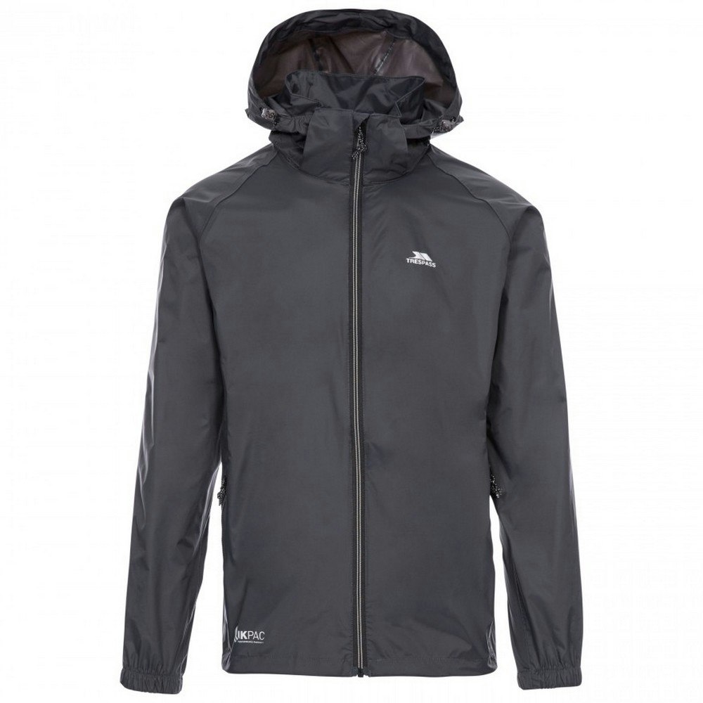 Trespass Unisex Qikpac X Packaway Jacket - Flint - Flint - Medium