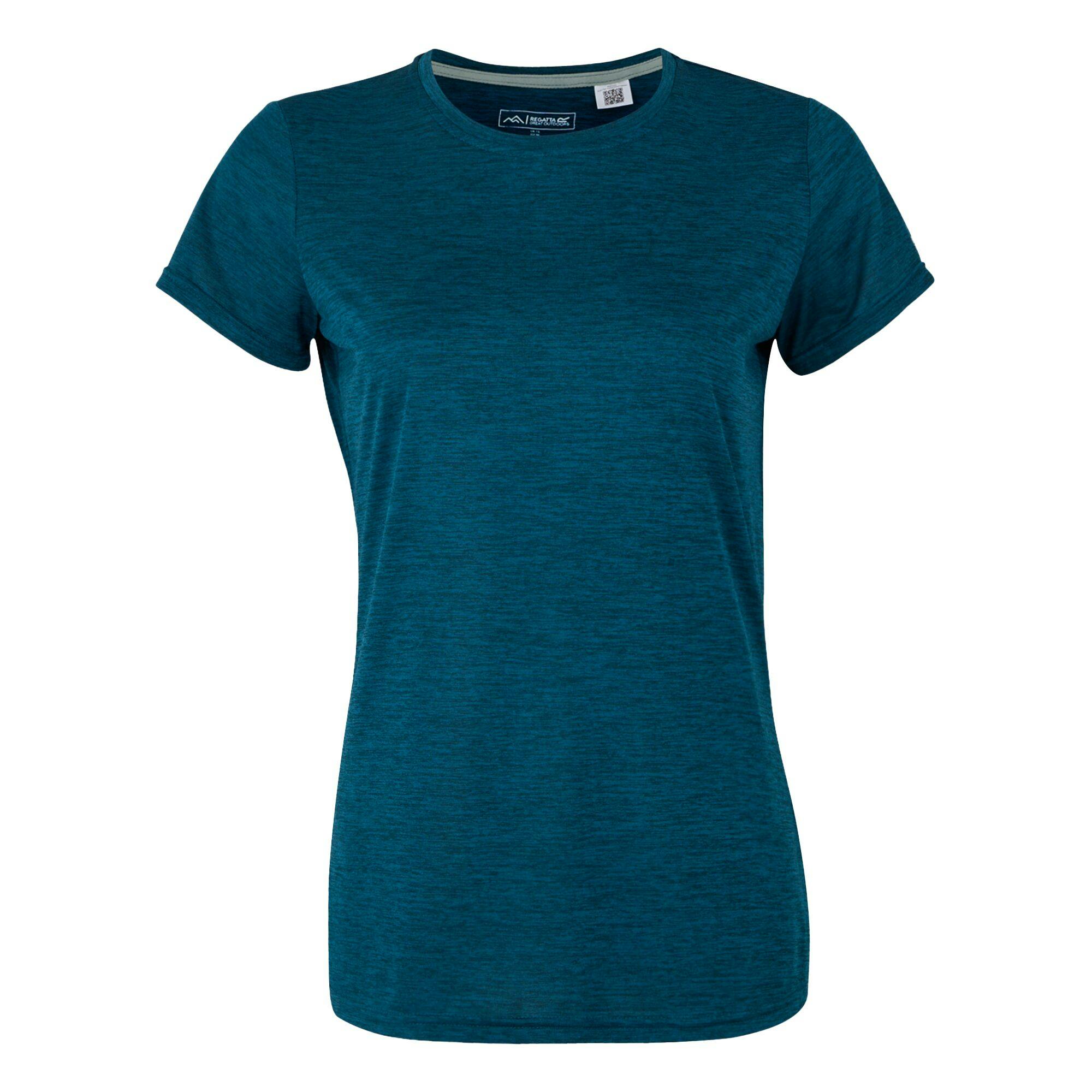 Regatta Women's Blue Josie Gibson Fingal Edition T-Shirt - Moroccan - Moroccan - 20 Uk - 100% Polyester