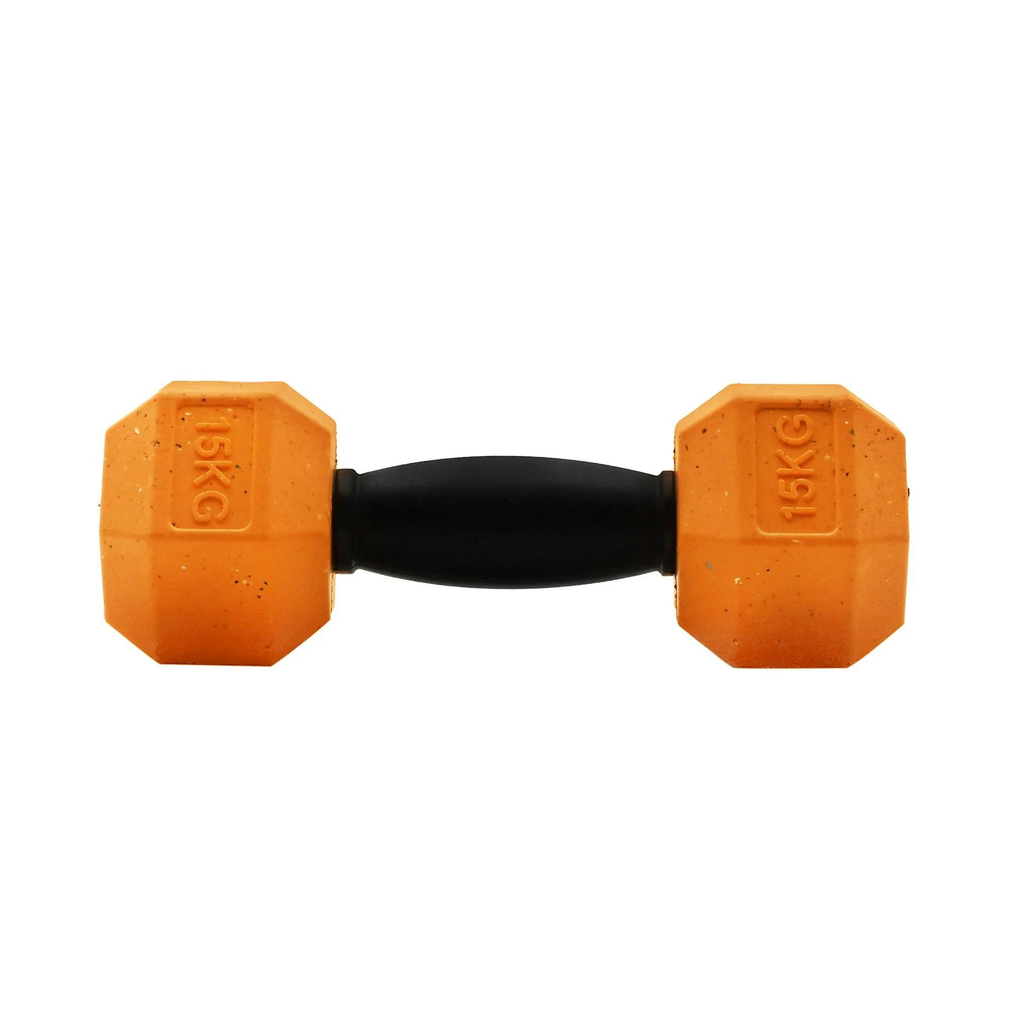Nike Orange Max Fusion Dumbbell Dog Toy - S - 100% Mixed