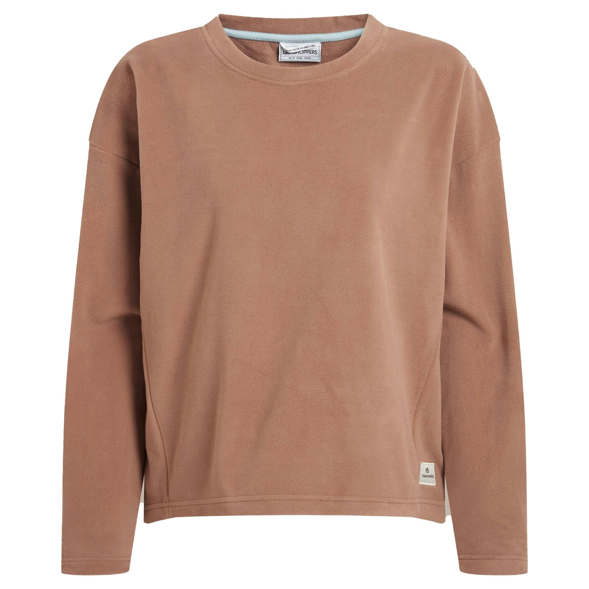 Craghoppers Women's Miska Sweatshirt - Umber - 20 Uk - Umber - 100% Recycled Polyester