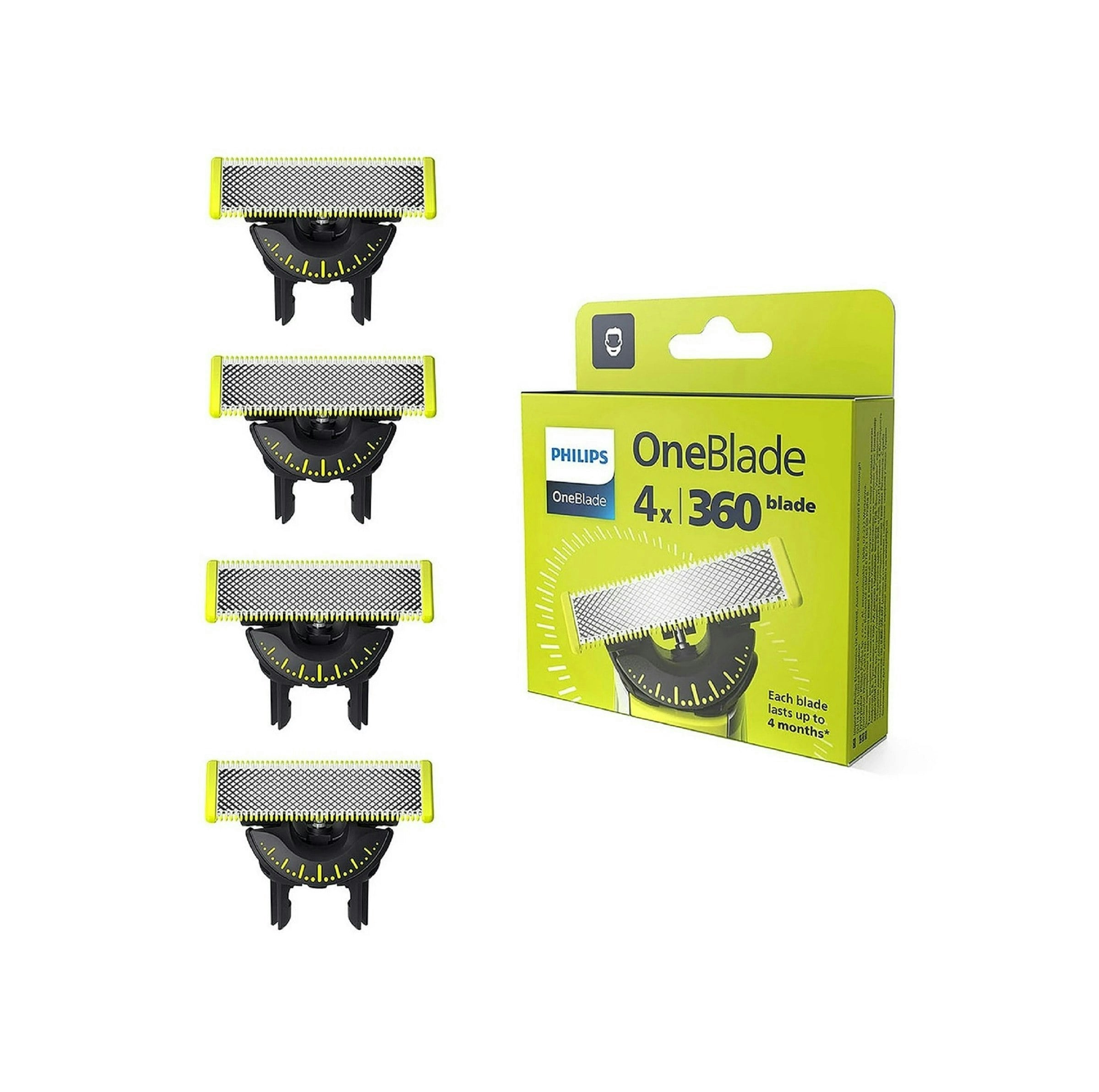 Philips Oneblade Qp440/50 360 Replacement Blades 4 Pack - Image 5