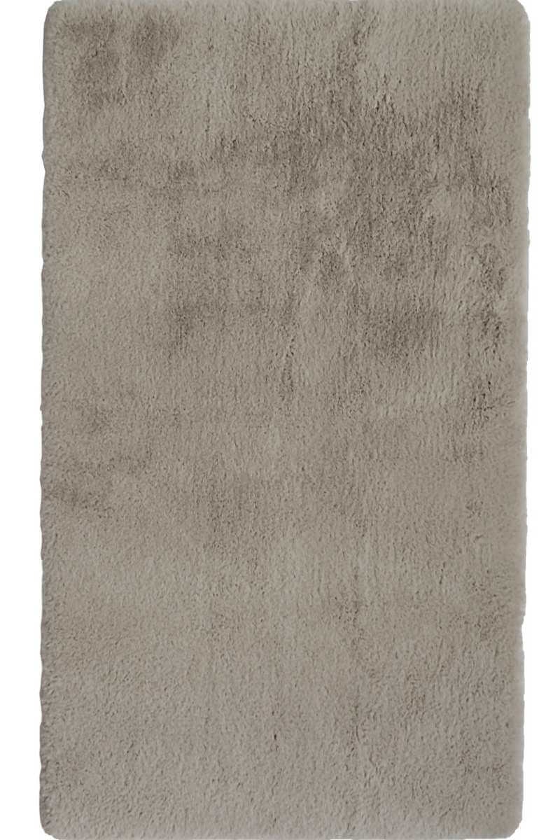 The Rugs Beige Luxury Fur Shaggy Rug – Ultra-Soft Geometric - 70X120 Cm