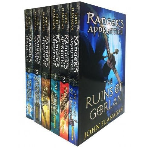 Corgi Rangers Apprentice 6 Book Set Series 1 - Ruins Of Gorlan Burning Bridge Icebound Land