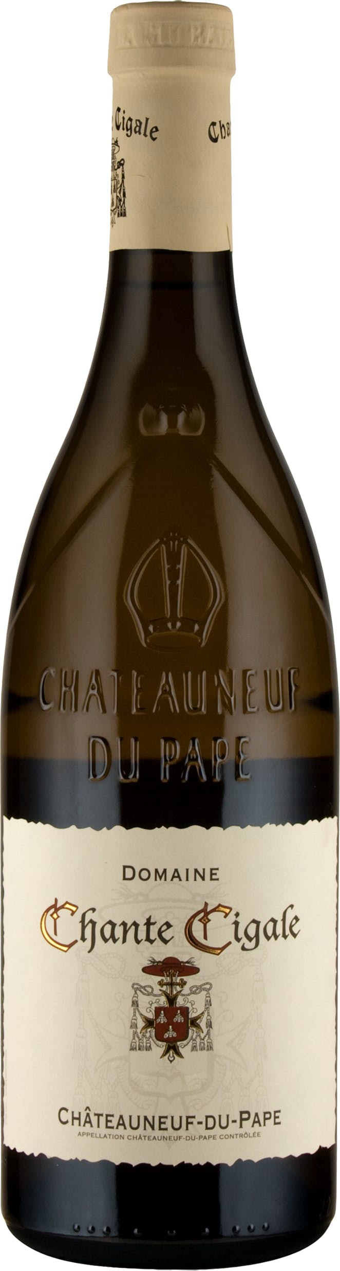 Various Wine White/Peach Domaine Chante Cigale Chateauneuf-Du-Pape 2024 75Cl - Pack Of 6