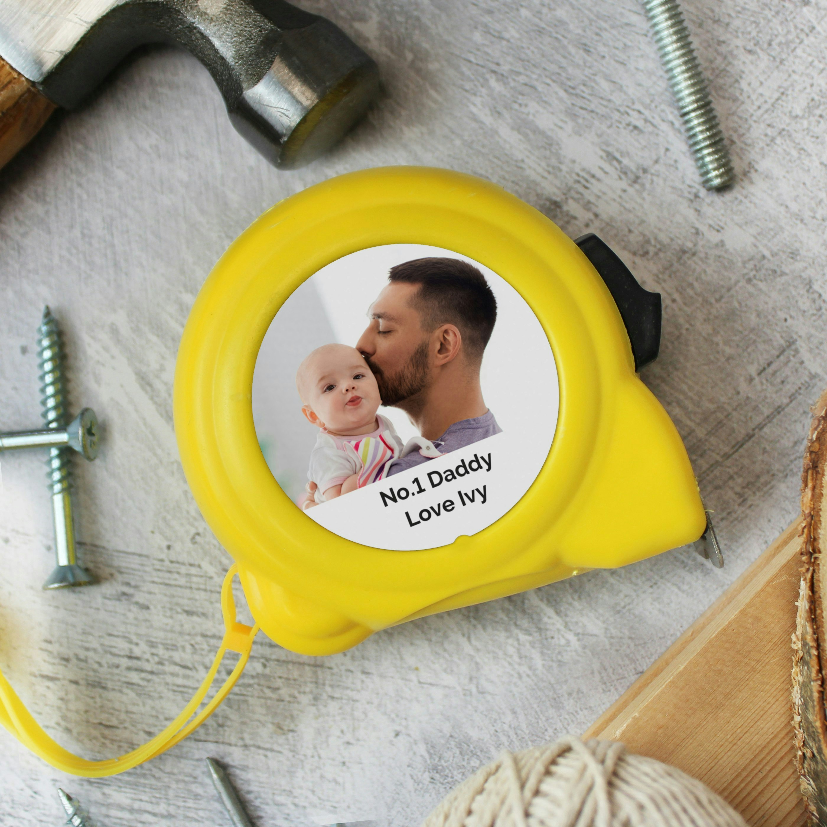 Personalised Memento Company Personalised Photo Upload Tape Measure