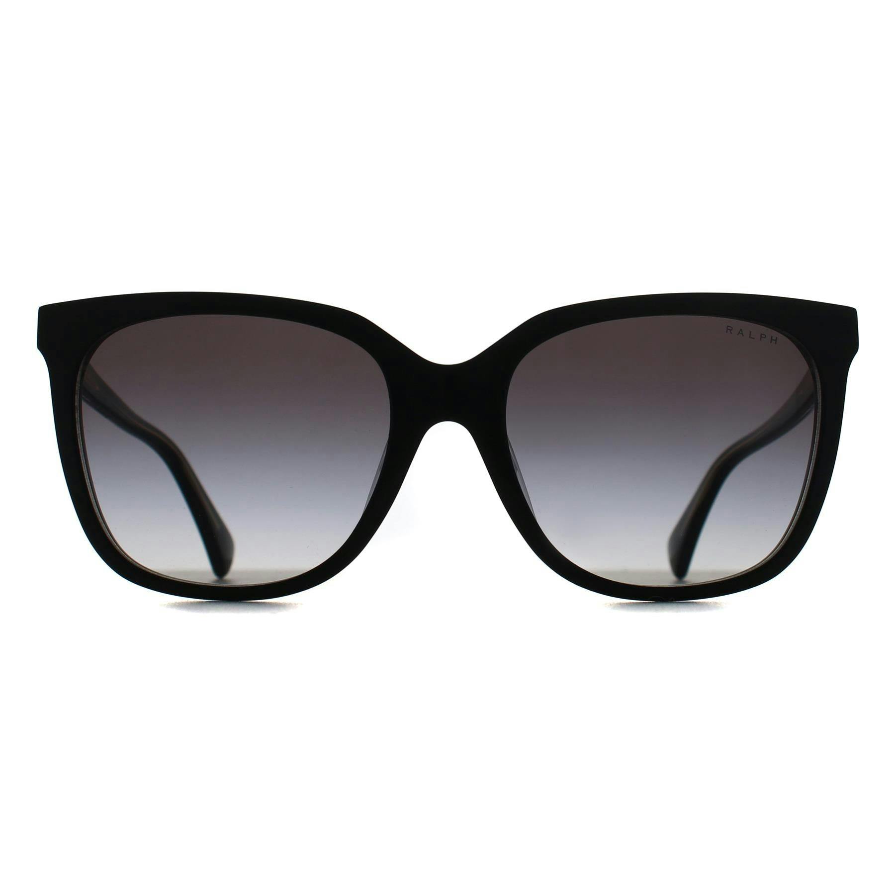 Ralph By Ralph Lauren Black/Grey Sunglasses Ra5343u 62978G Shiny On Transparent Gradient