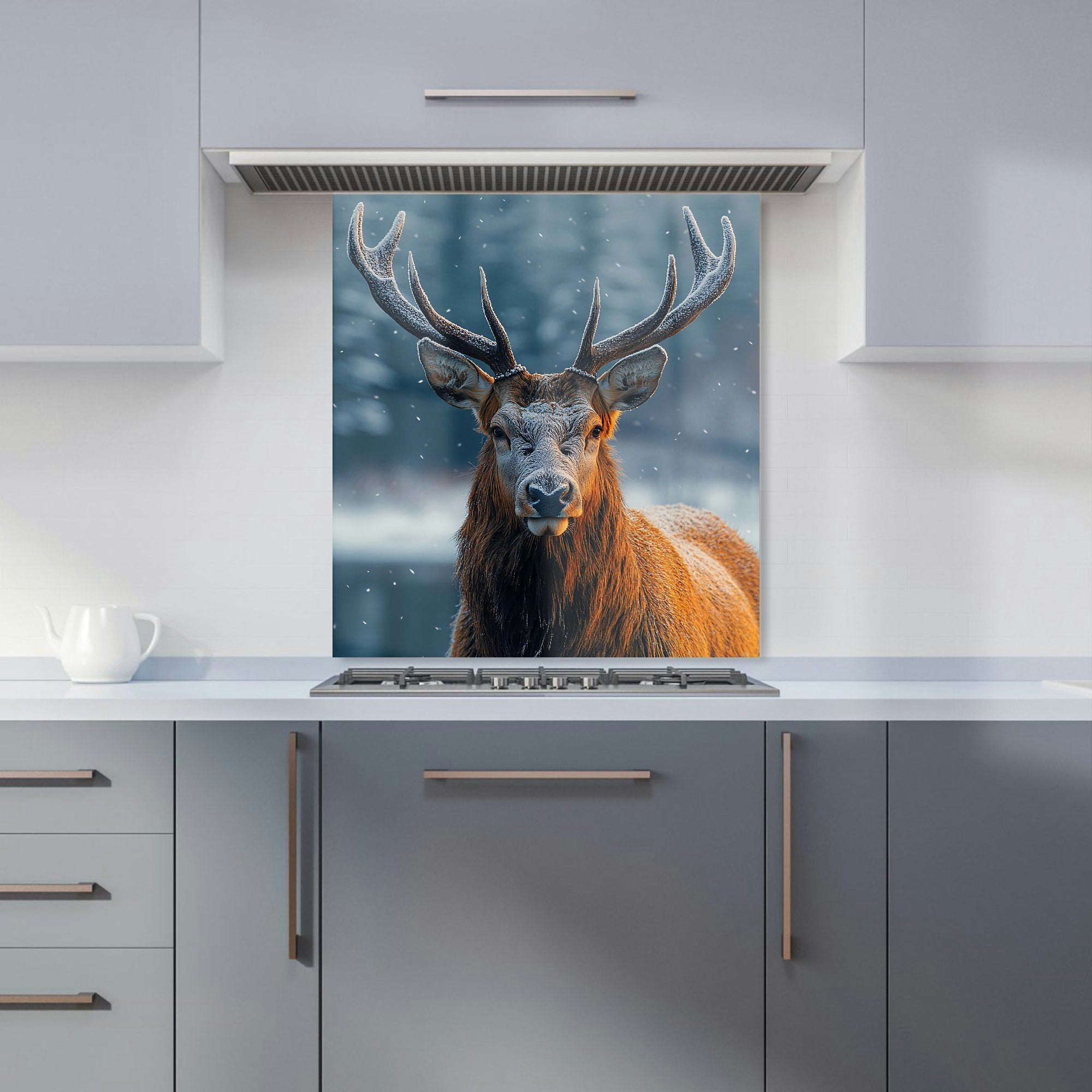 Rackhams Deer Kitchen Splashback - W600mm X H650mm