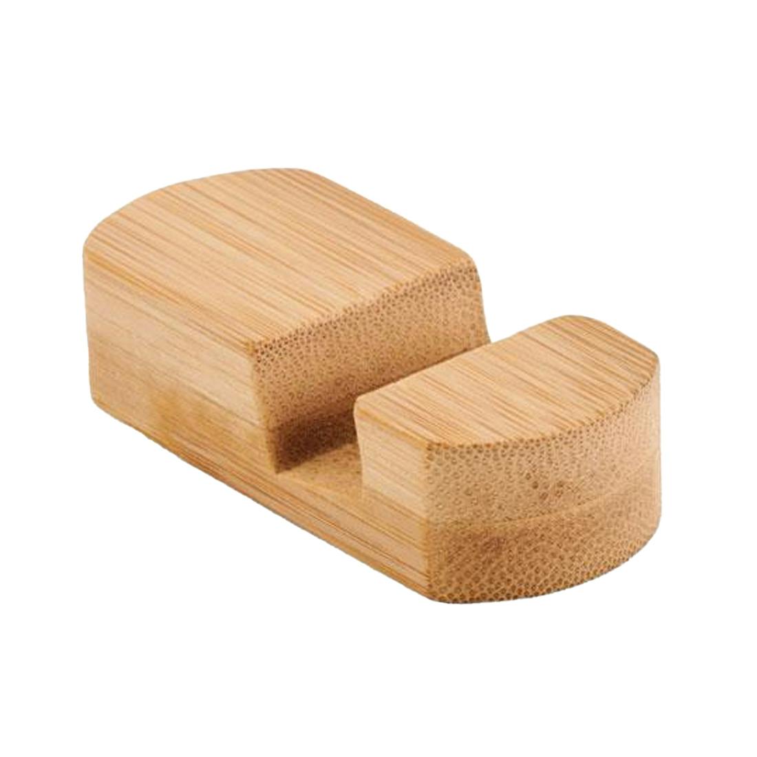 Midocean Poy Bamboo Mobile Phone Stand - Wood - 1.9Cm X 7Cm X 2.5Cm - Wood