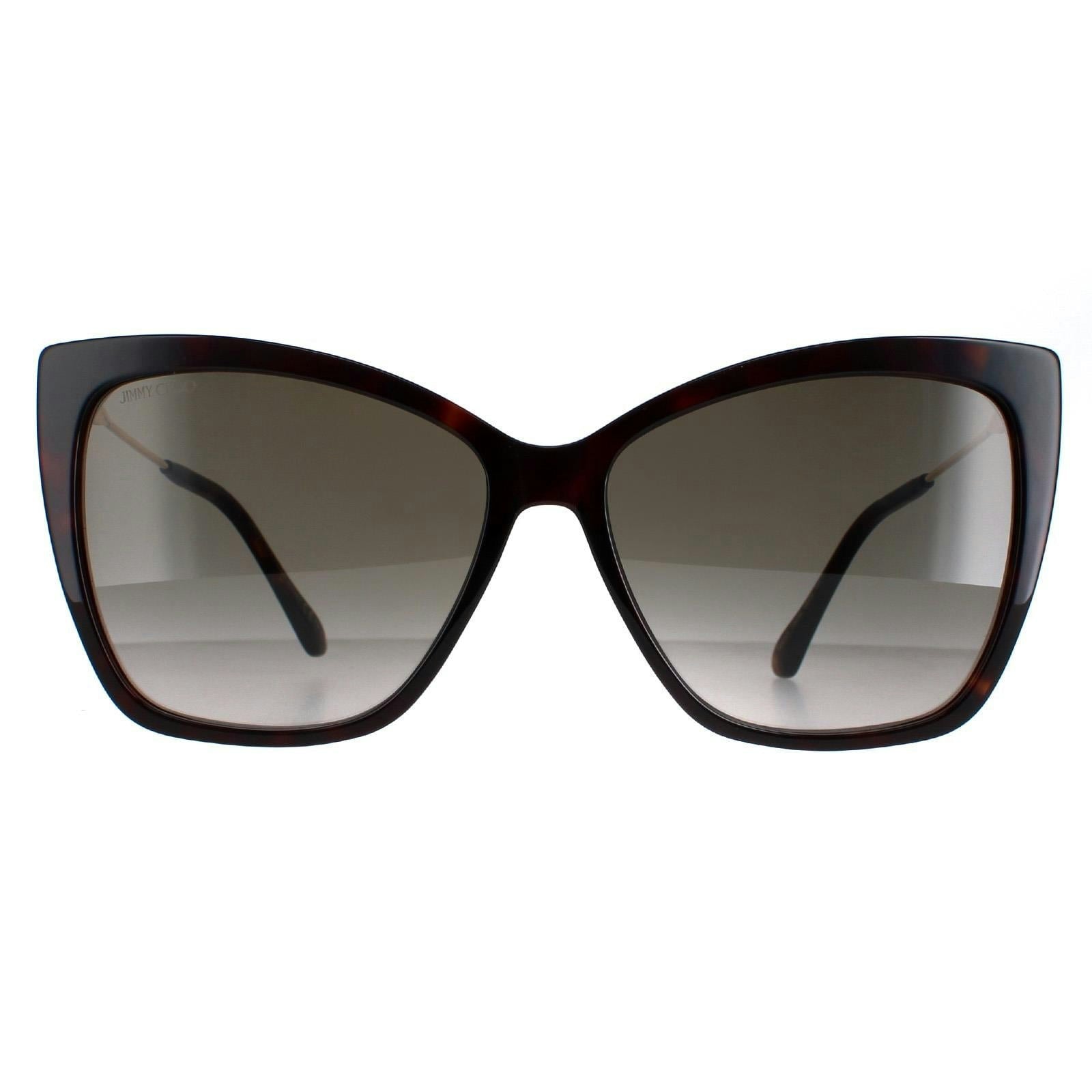 Jimmy Choo Women's Dark Seba/S Havana Sunglasses