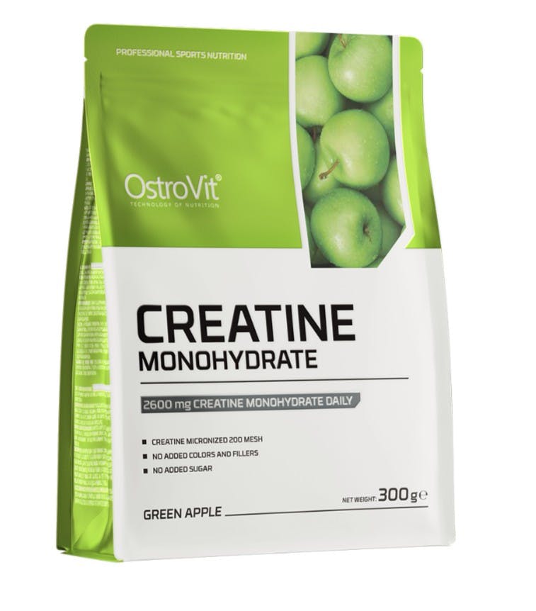 Ostrovit Creatine Monohydrate 300G Green Apple - Muscle Power - Image 2