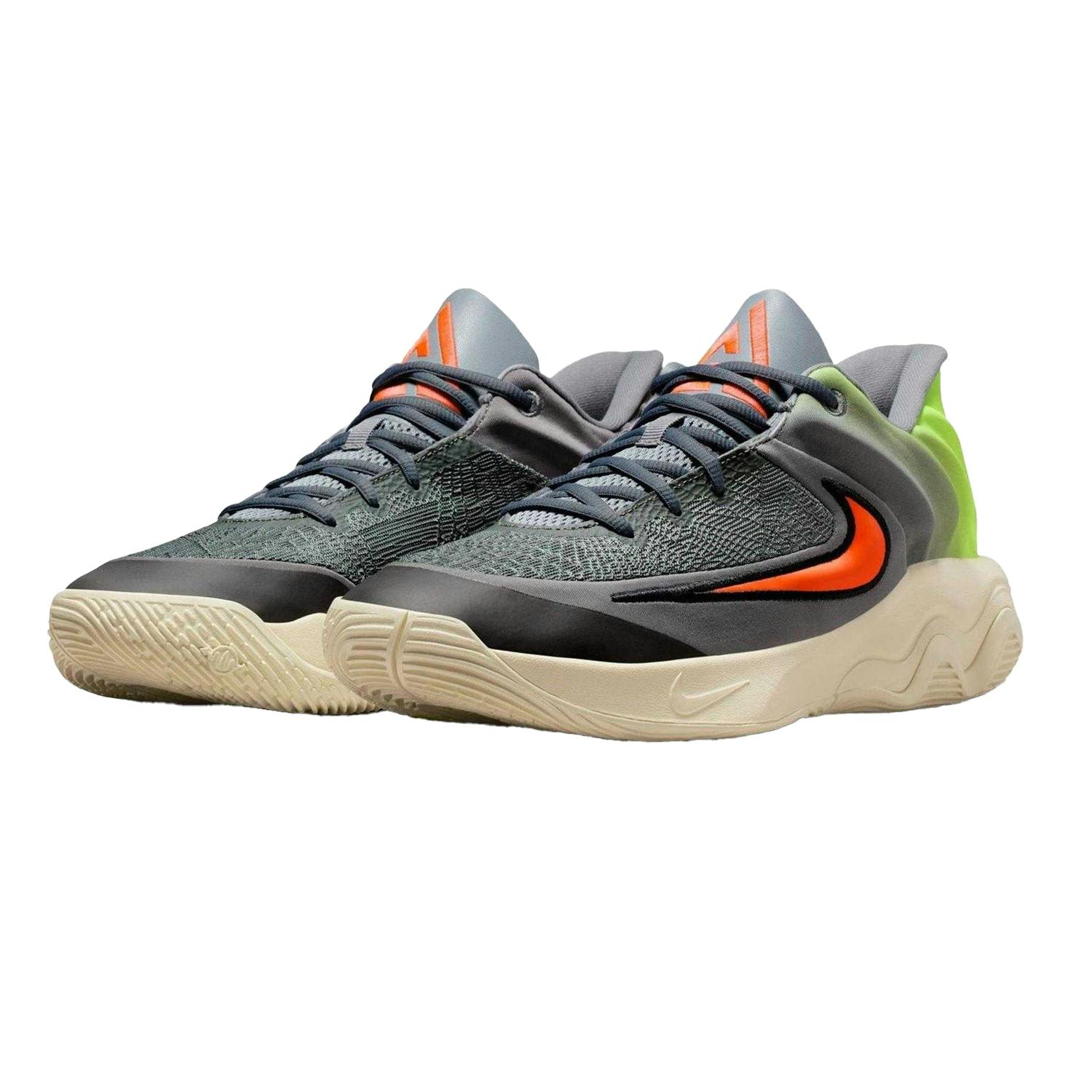 Nike Men's Red Immortality 4 Basketball Shoes - Raisin/Red/Volt - 10 Uk - Raisin/Red/Volt - 100% Mixed