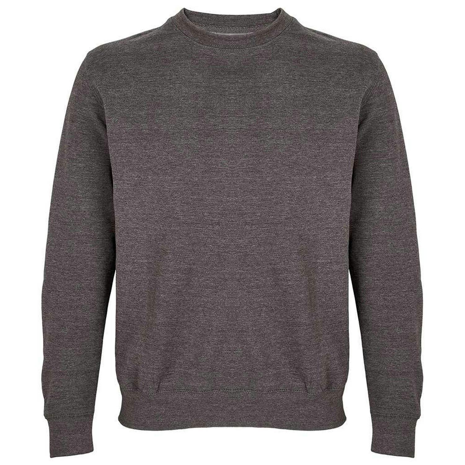 SOLS Unisex Adult Columbia Sweatshirt (Charcoal Marl) - Size Large - Image 2