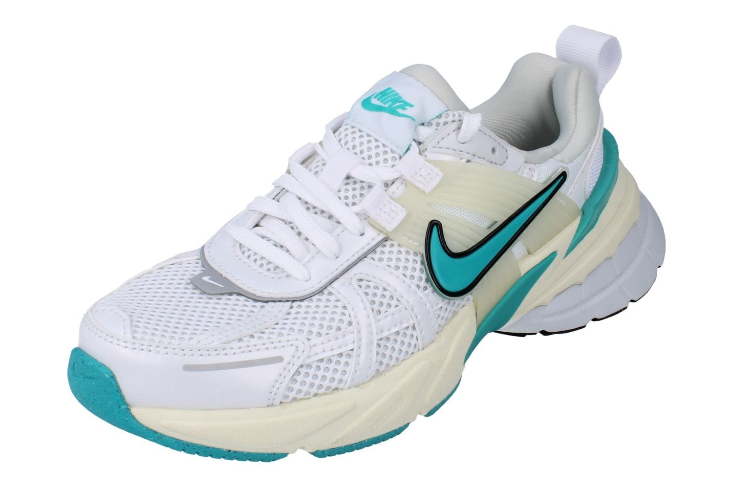 Nike Women's White V2k Run Fd0736 105 - Uk 3 | Us 5.5 | Eu 36