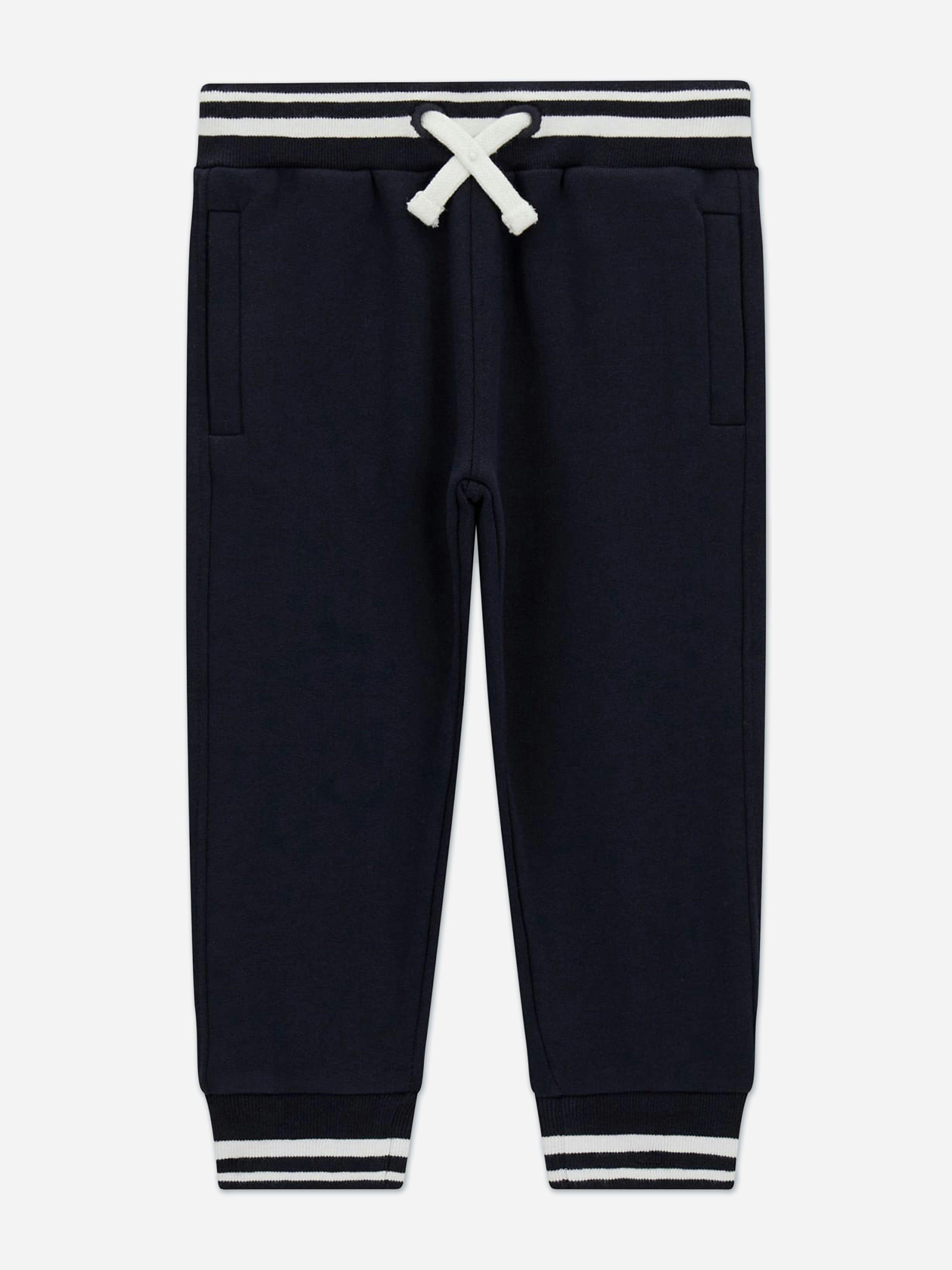 Guess Boys Blue Logo Joggers In Navy - 3 Yrs