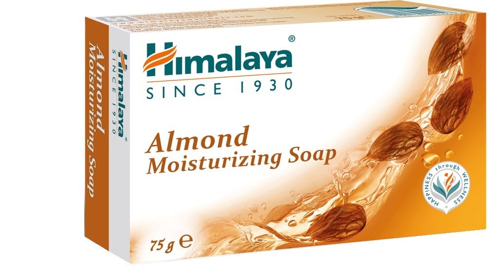 3 X Himalaya Herbals Almond Moisturising Soap Bar 75g - Image 5