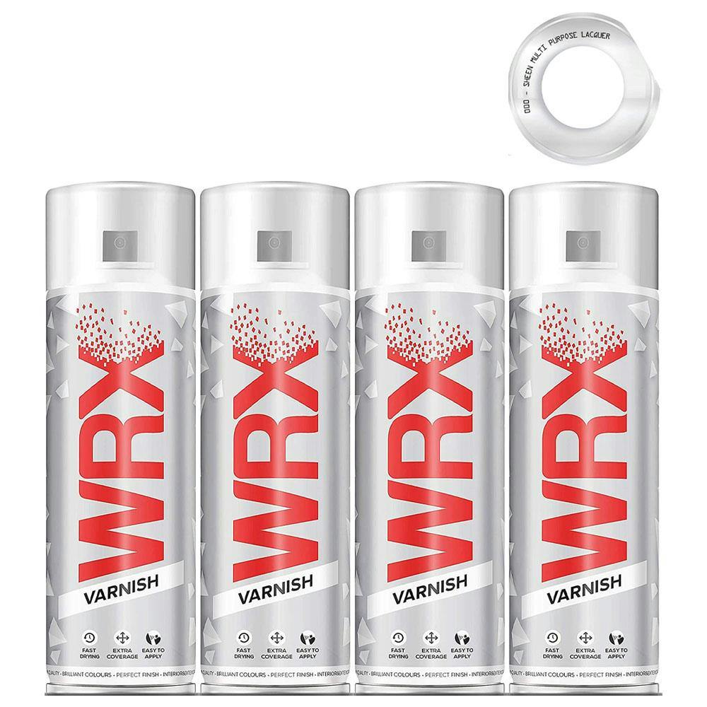 Wrx Yellow 6X Sheen Varnish Spray Paint 400Ml - Image 6