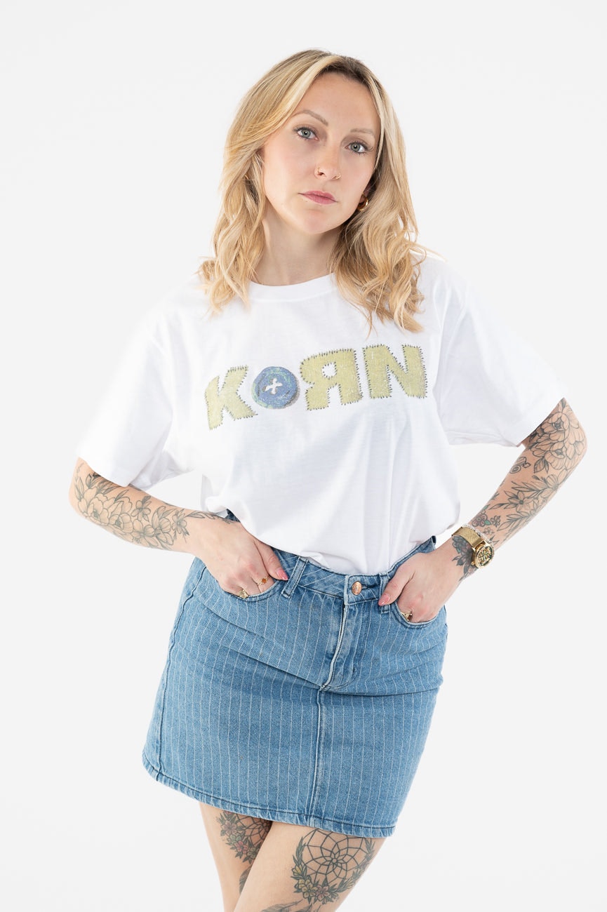 Paradiso Clothing Unisex Paradiso Korn Issues Doll Snow Wash T Shirt - S
