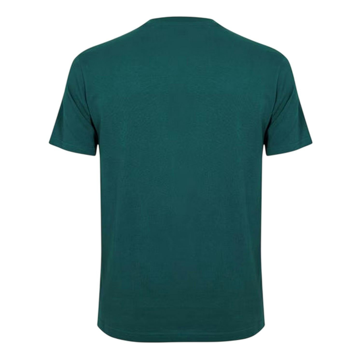 Original Penguin Men's Original Lettering Crew Neck T-Shirt - June Bug - M - June Bug - 95% Cotton/5% Elastane