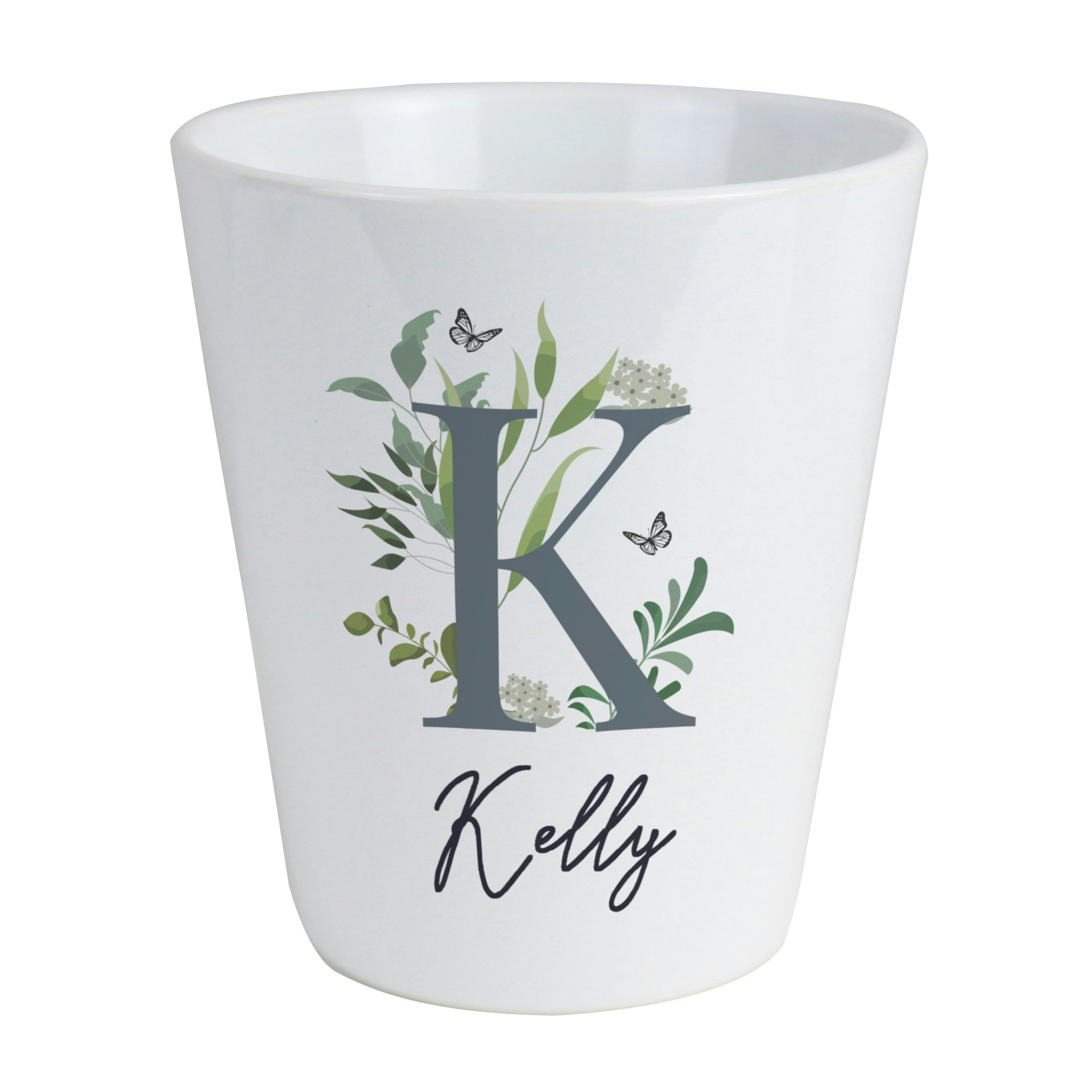 Personalised Memento Company Personalised Botanical Plant Pot
