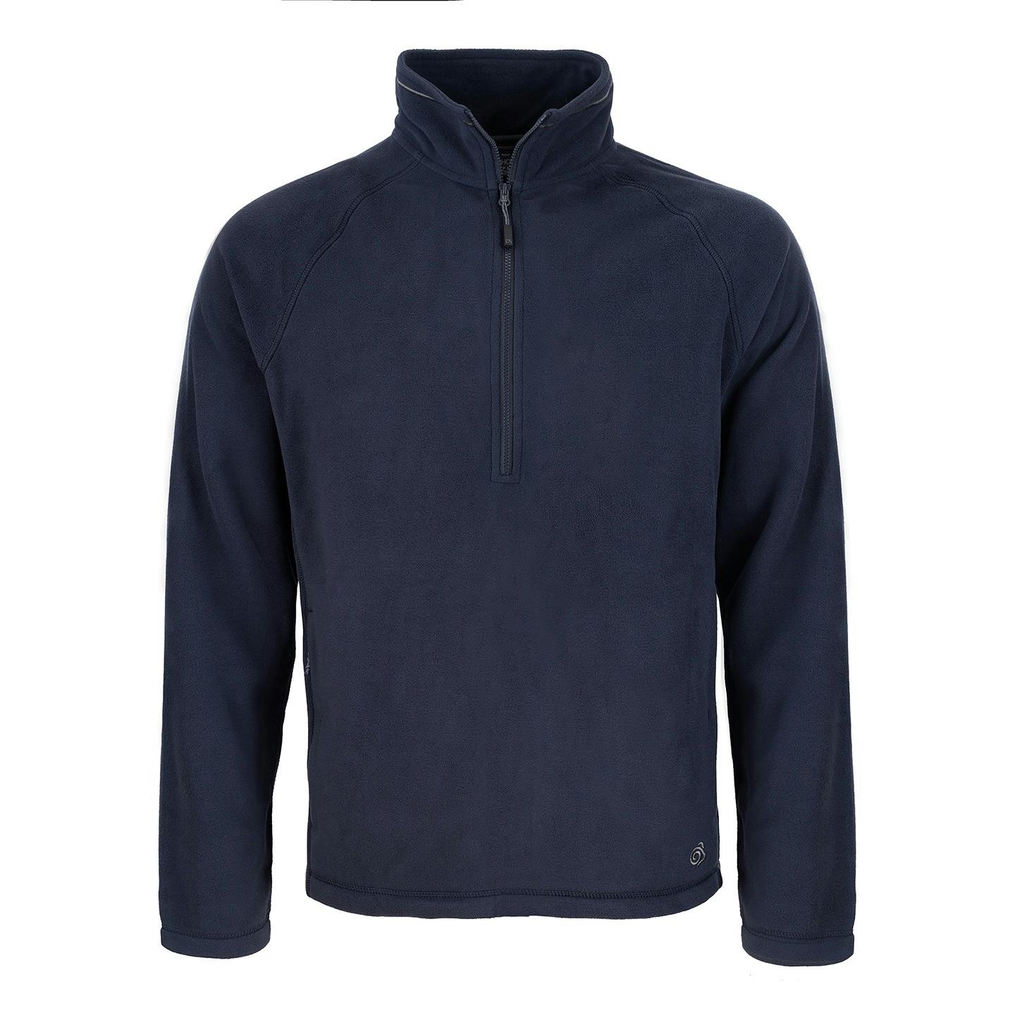 Craghoppers Men's Dark Expert Corey 200 Half Zip Fleece Top - Navy - 3XL - Navy - 100% Recycled Polyester