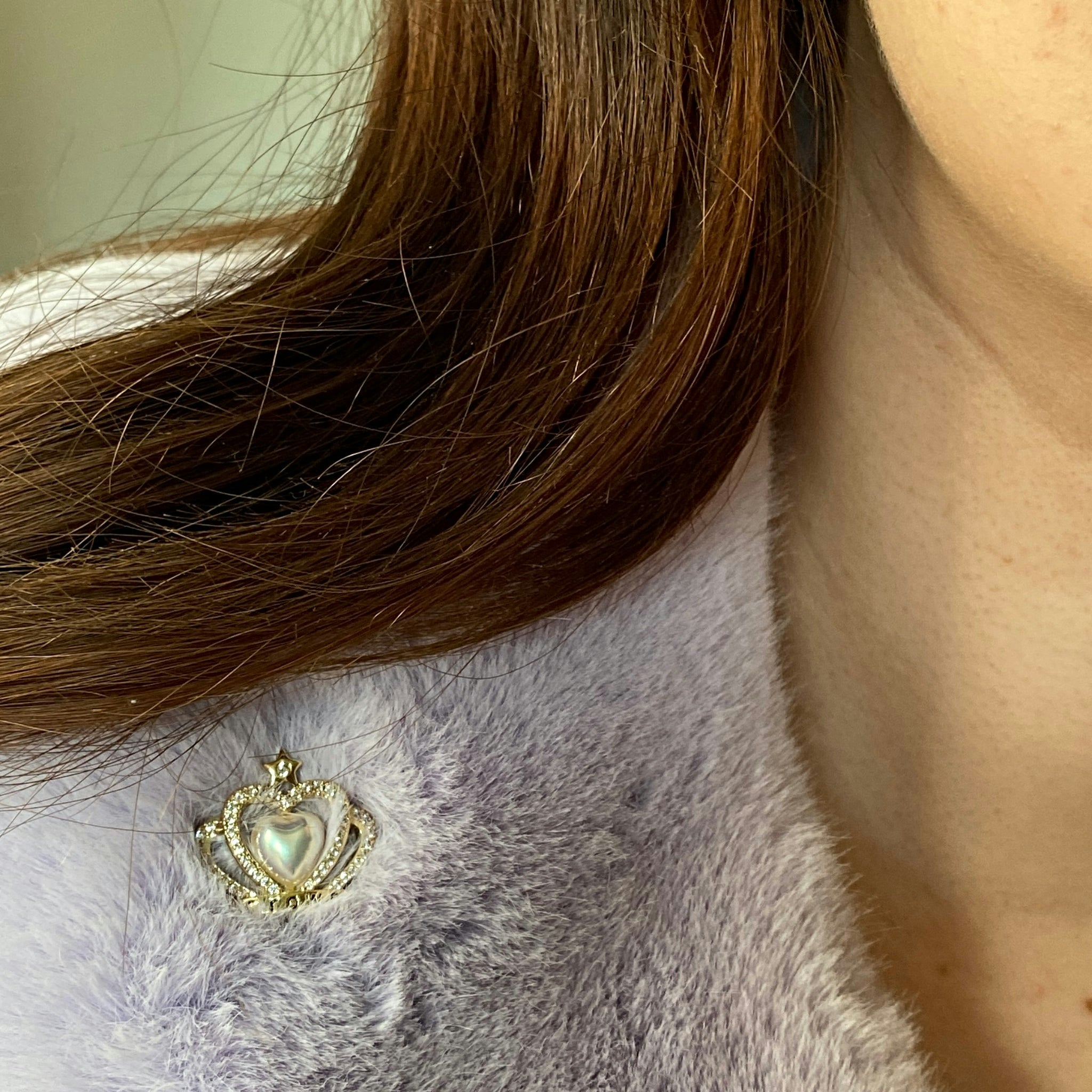 Queenmee Accessories Small Brooch Crown Brooch