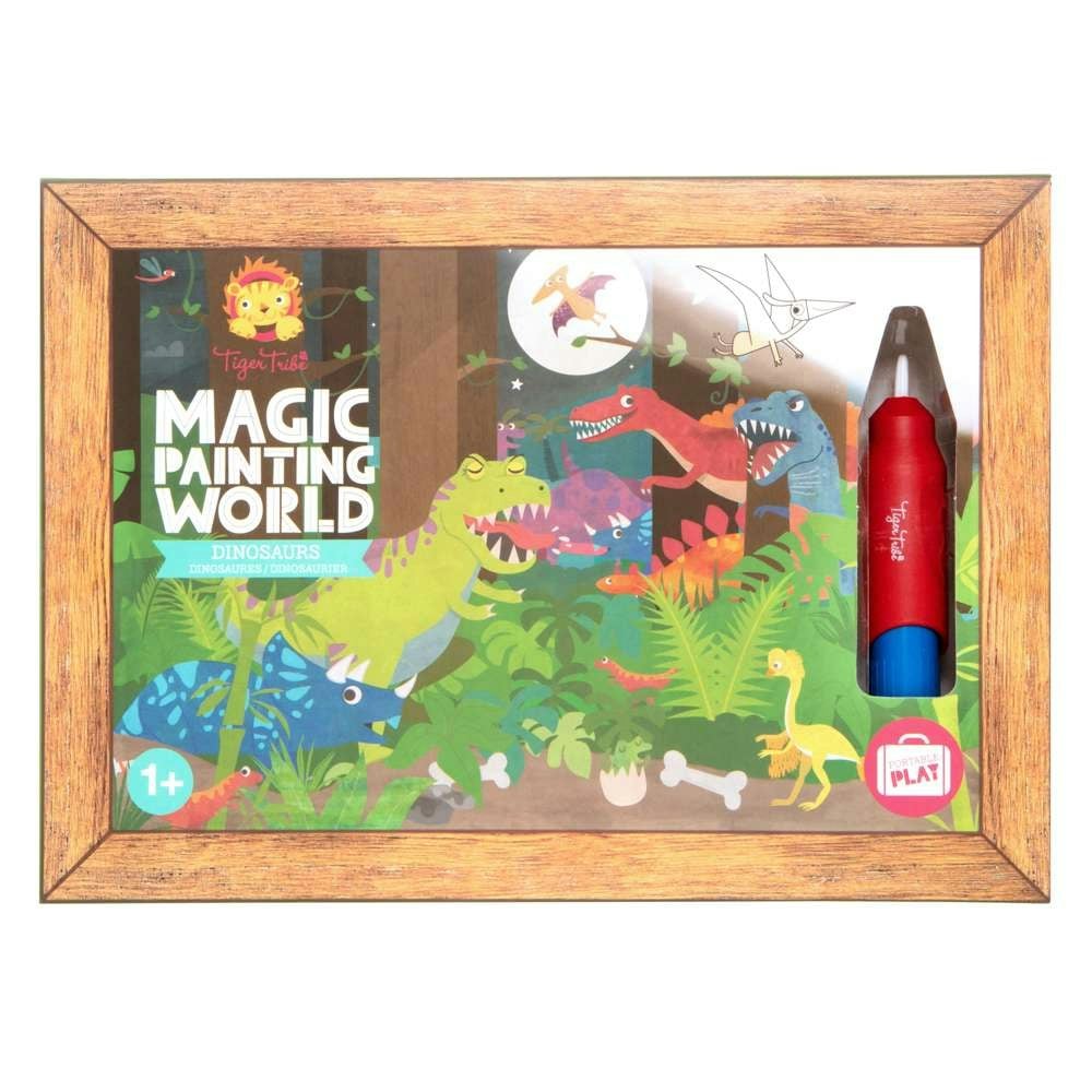 Tiger Tribe White Magic Painting World - Dinosaurs