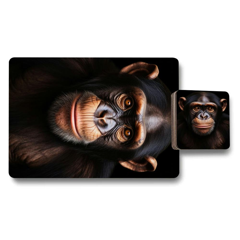 Benjamin Tate Design Set Of 12 Placemats And Coasters With High End Print Technology