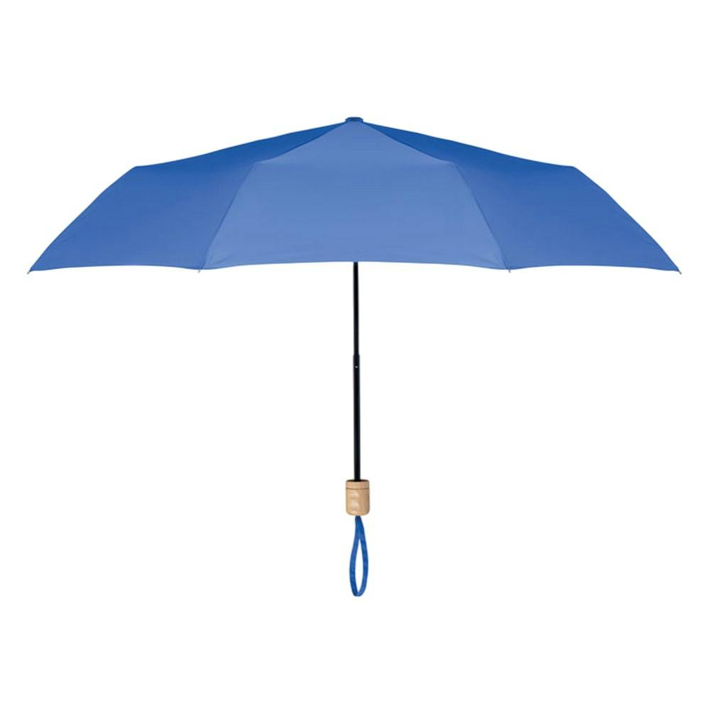 Midocean Blue Tralee Rpet Folding Umbrella - Royal - One Size - Royal - 100% Mixed
