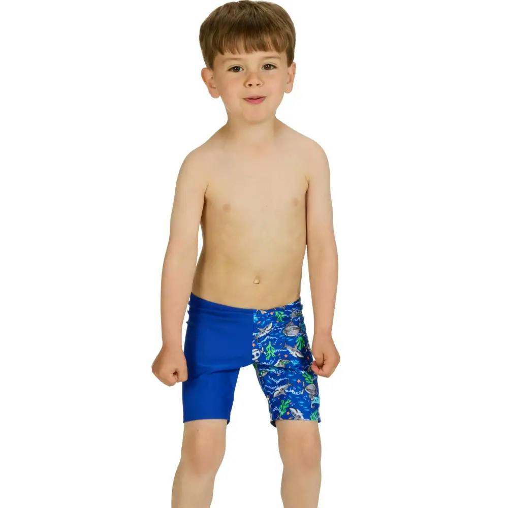 Zoggs Boys Blue Tots Oceanic Swim Jammer - Age 4