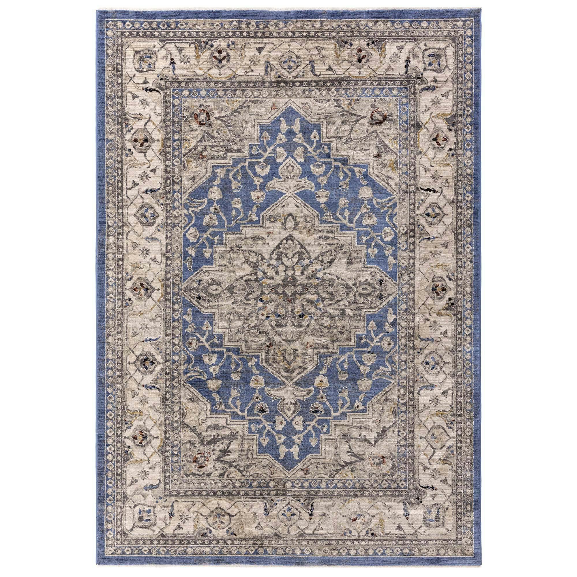 Asiatic Blue Sovereign Medallion Rug - 240X330cm
