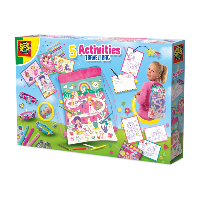 Ses Creative 5 Activities Travel Bag