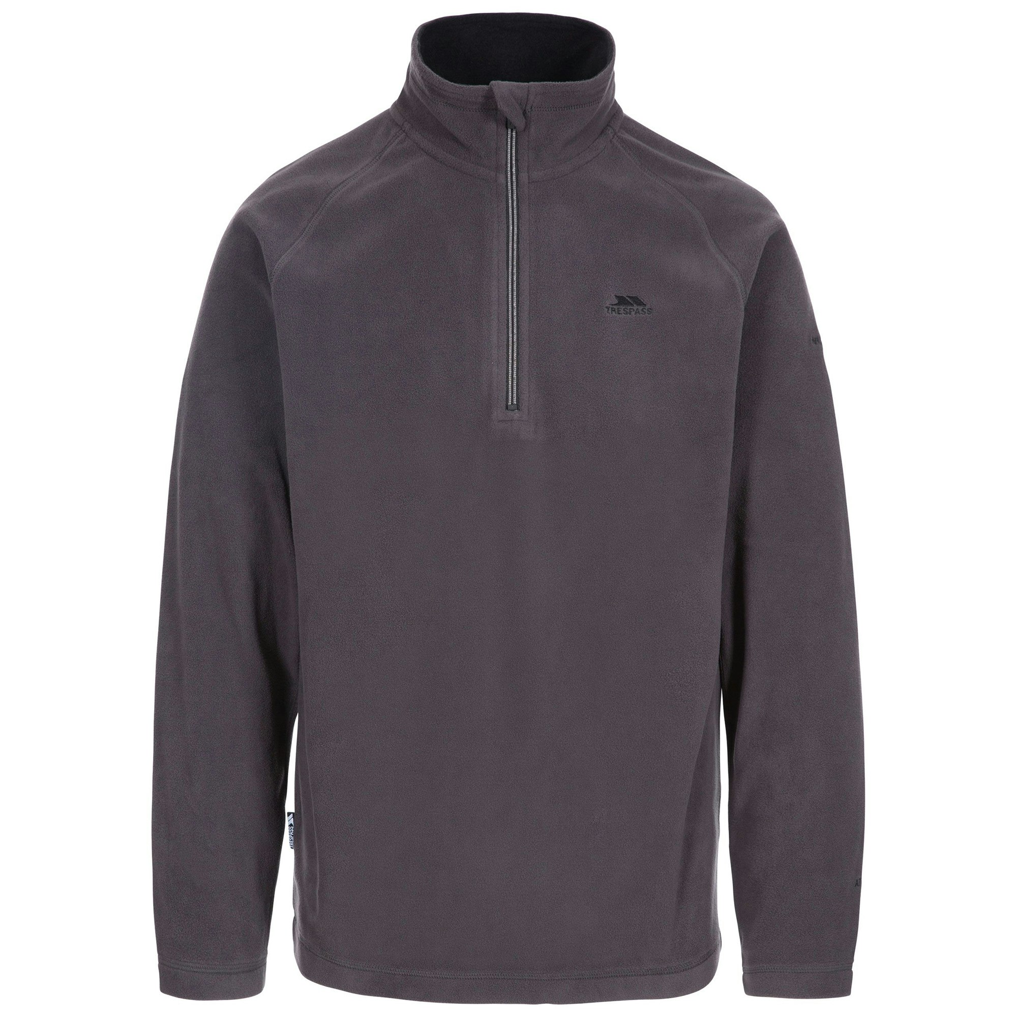 Trespass Men's Dark/Grey Blackford Microfleece - Small