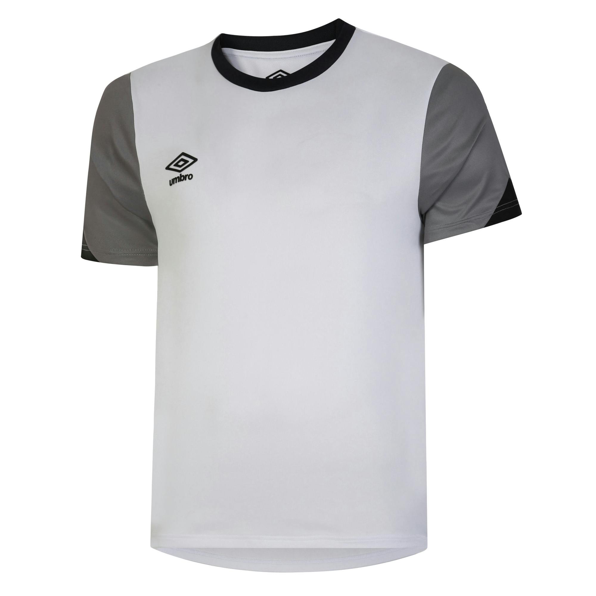 Umbro White/Black Kids Total Training Jersey - /Titanium/ - 13 Years - /Titanium