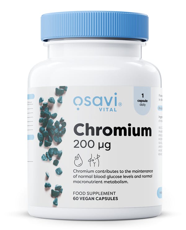 Osavi Chromium, 200Mcg - 60 Vegan Caps - Image 6